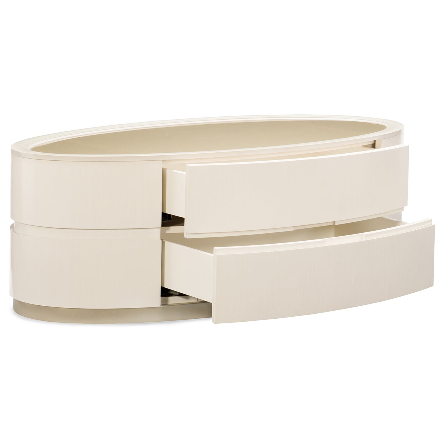 Caracole Adela Oval Cocktail Table