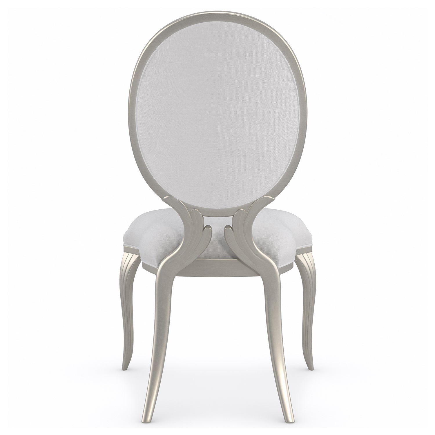 Caracole Lillian Oval Side Chair Set of 2