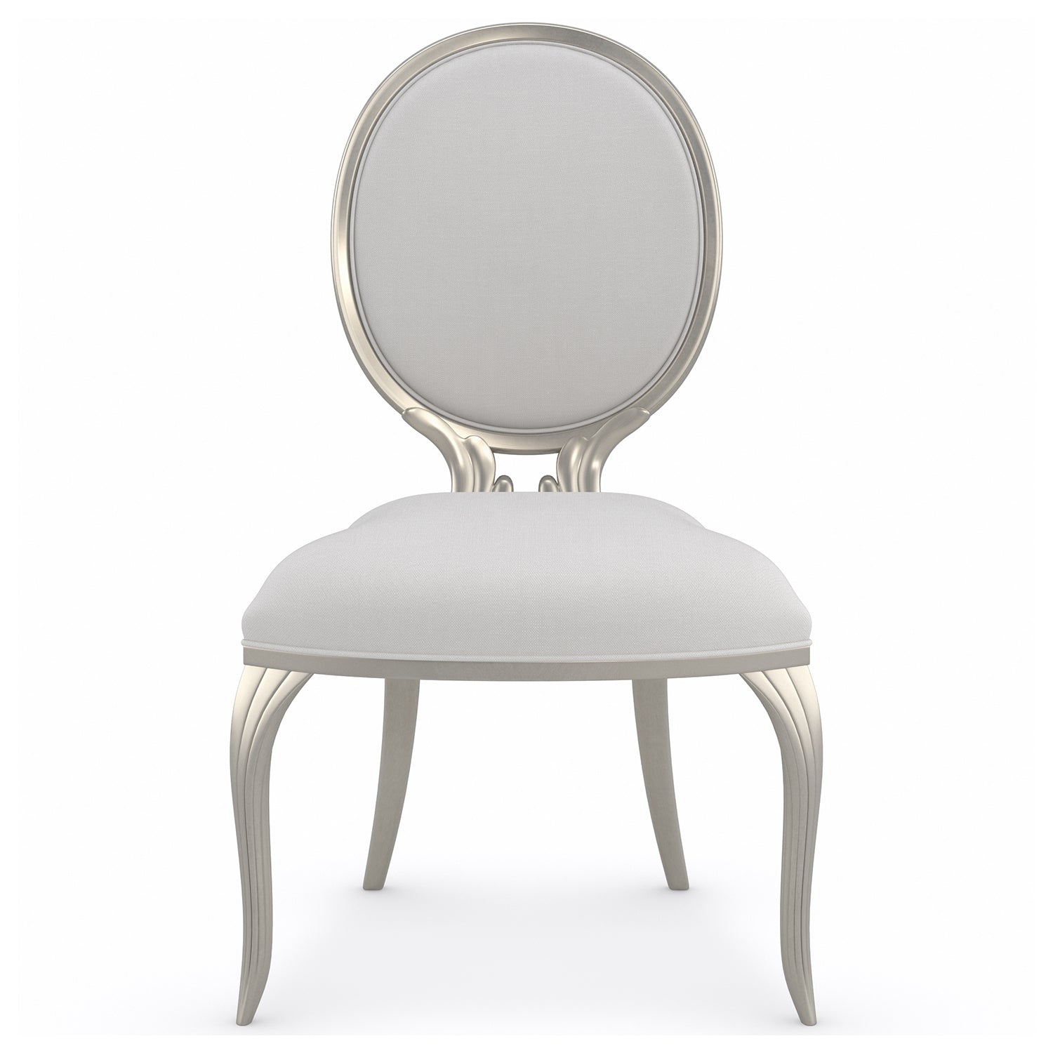 Caracole Lillian Oval Side Chair Set of 2