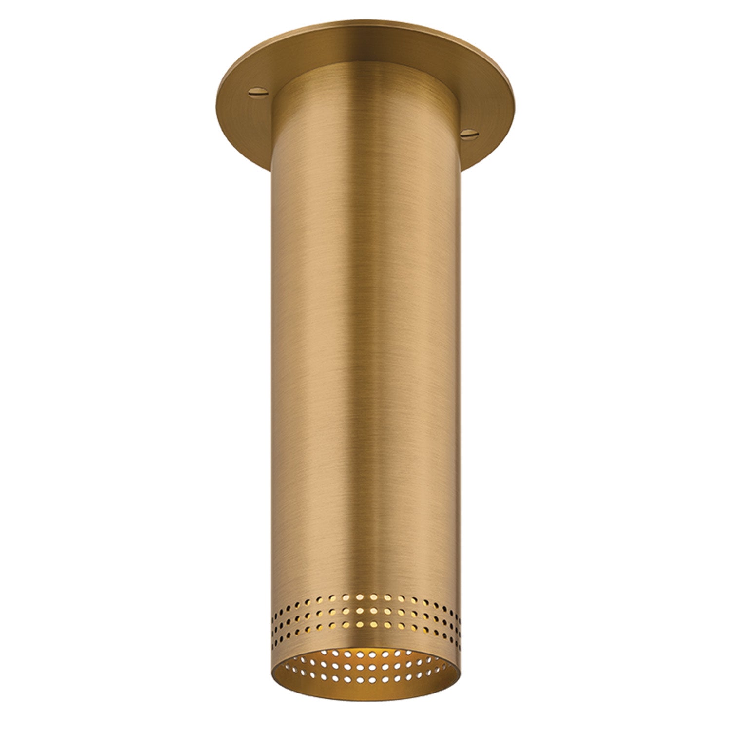 Troy Lighting Berg Patina Brass Large Flush Mount