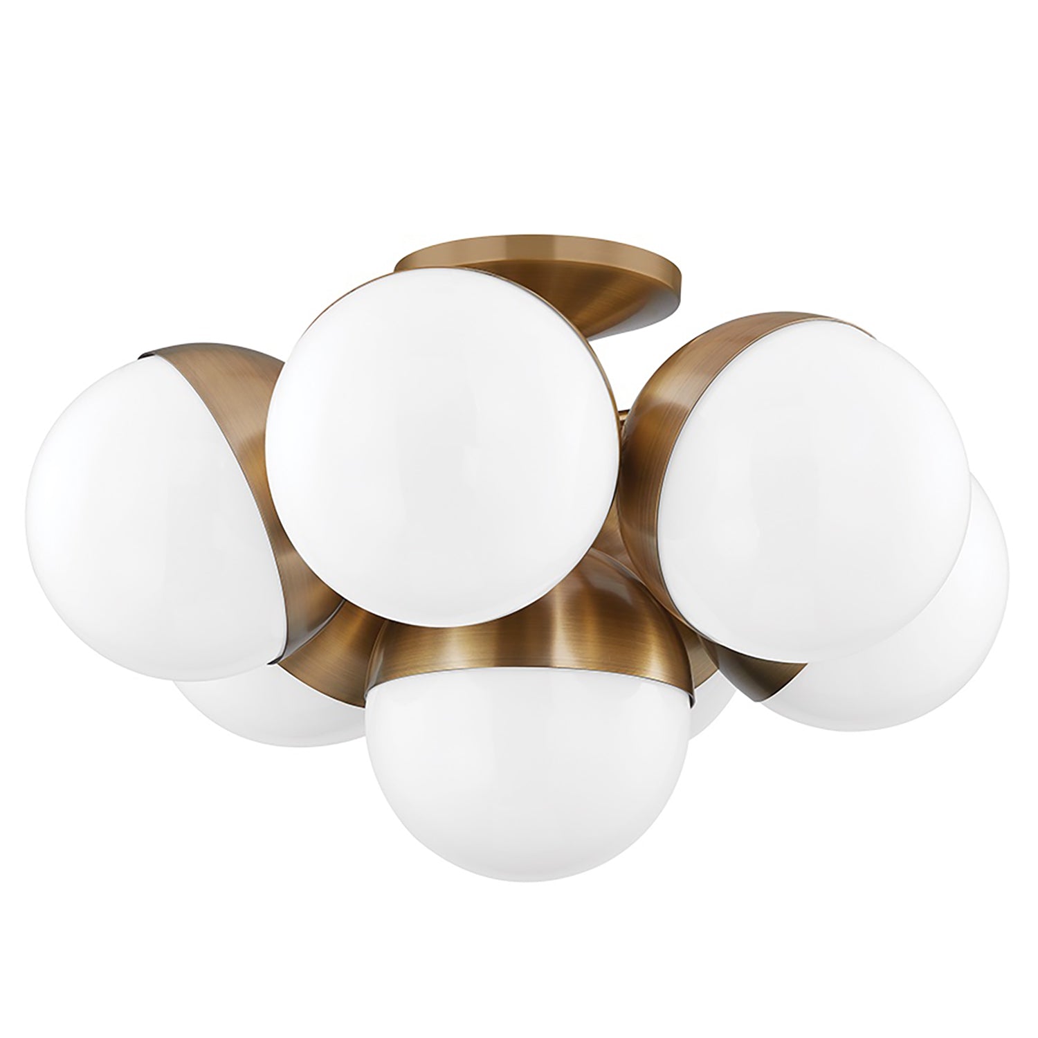 Troy Lighting Cupertino Semi Flush - Thumbnail 4