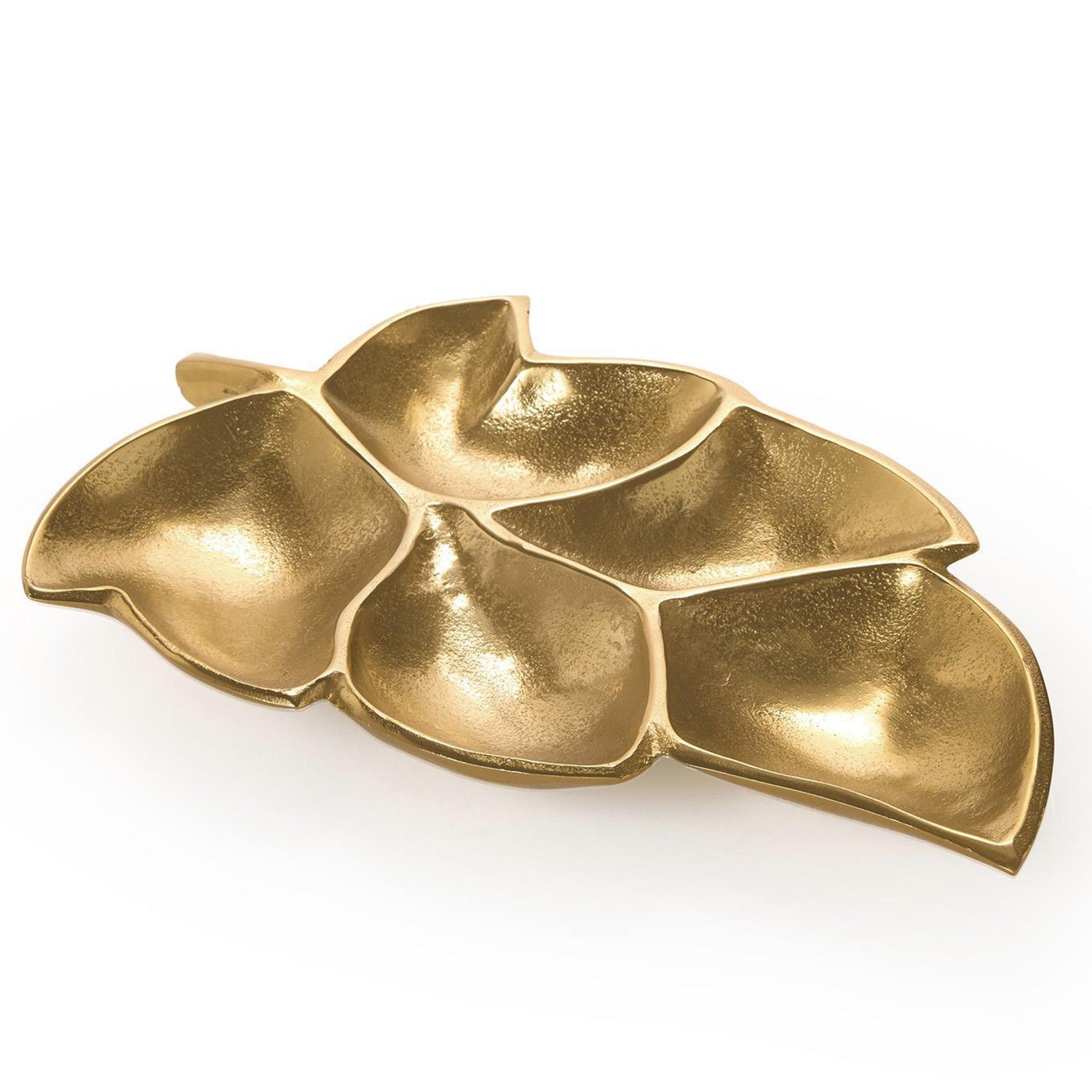 Golden Chestnut Leaf Tray