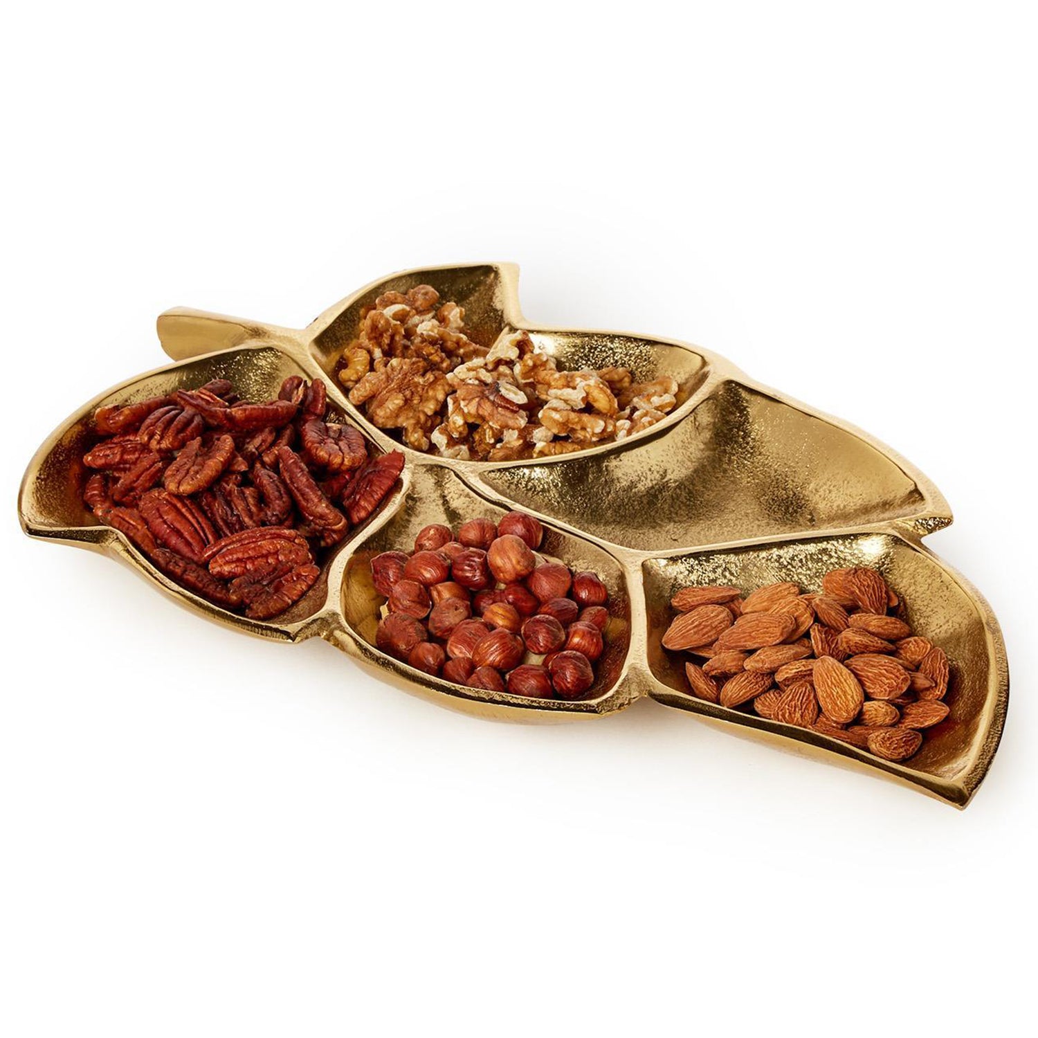 Golden Chestnut Leaf Tray