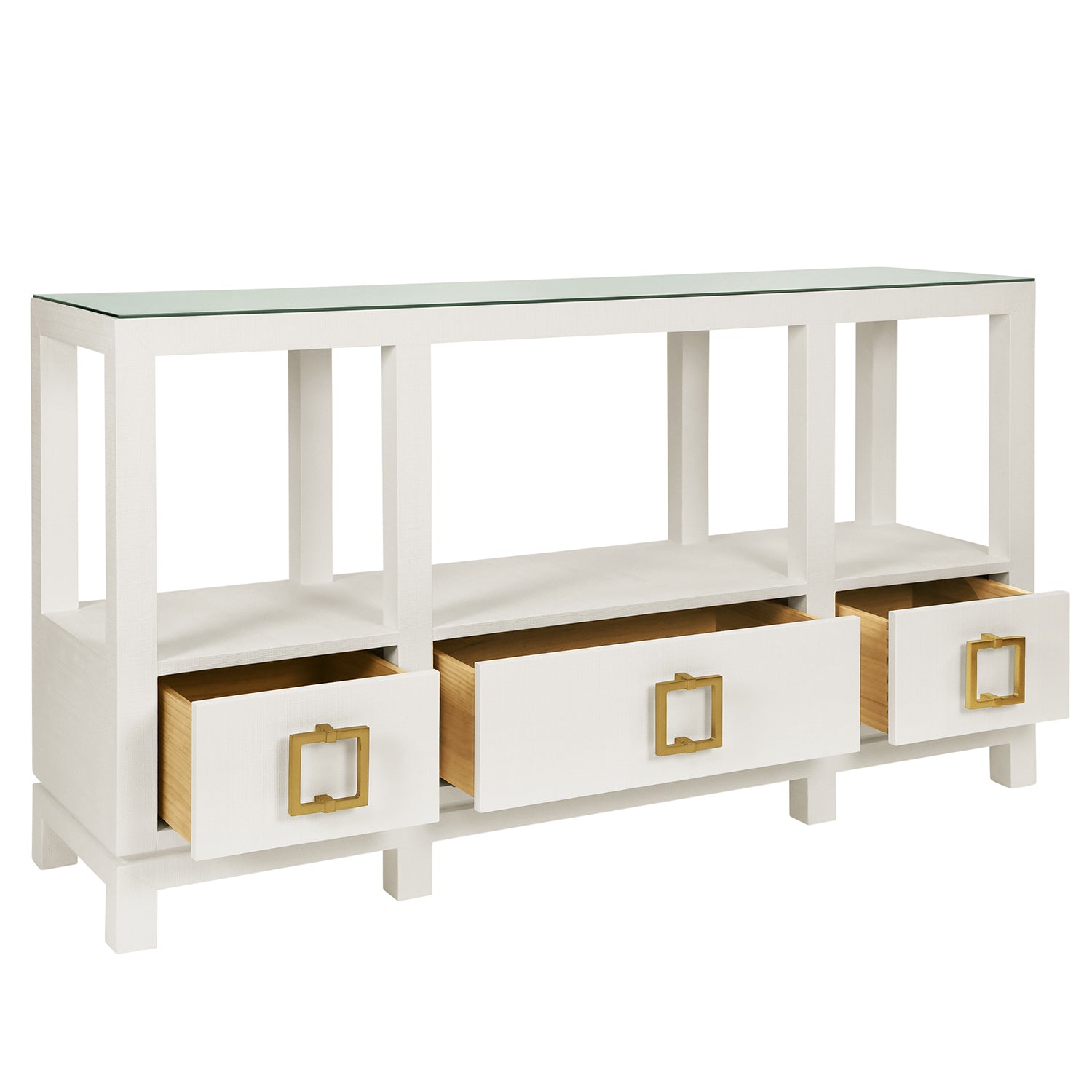 Worlds Away Campbell Console Table