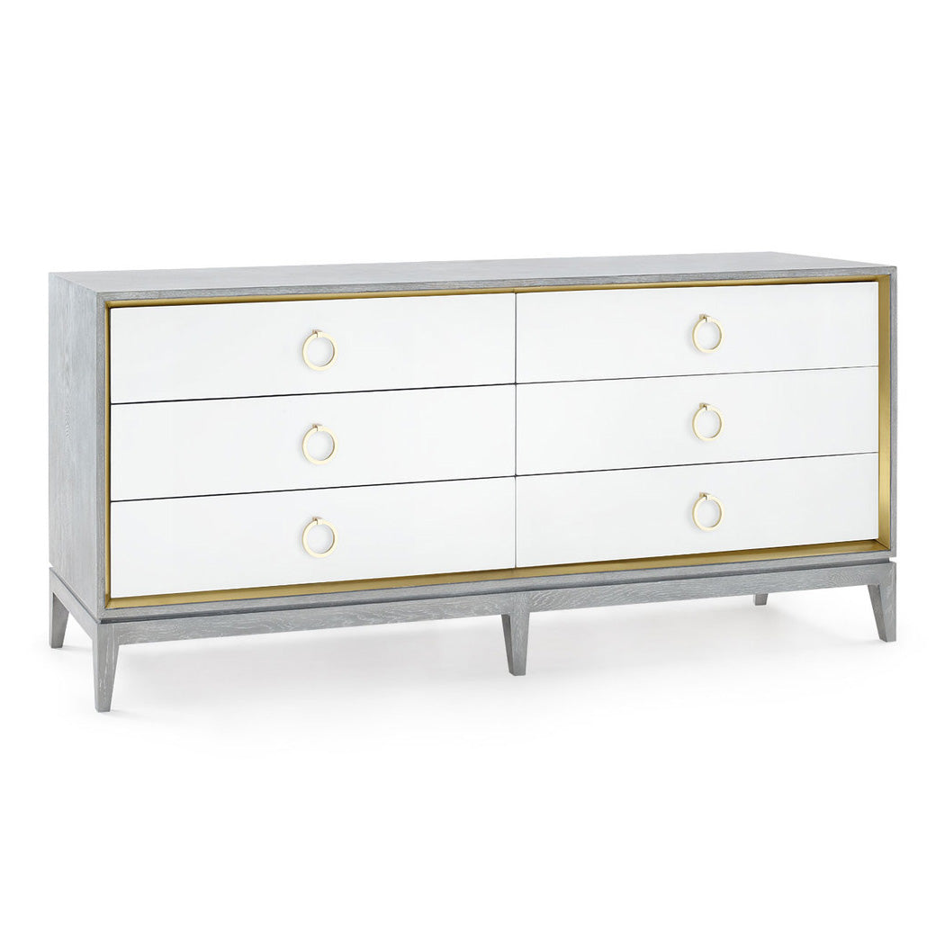 Villa and House Cameron Extra Large 6 Drawer Dresser
