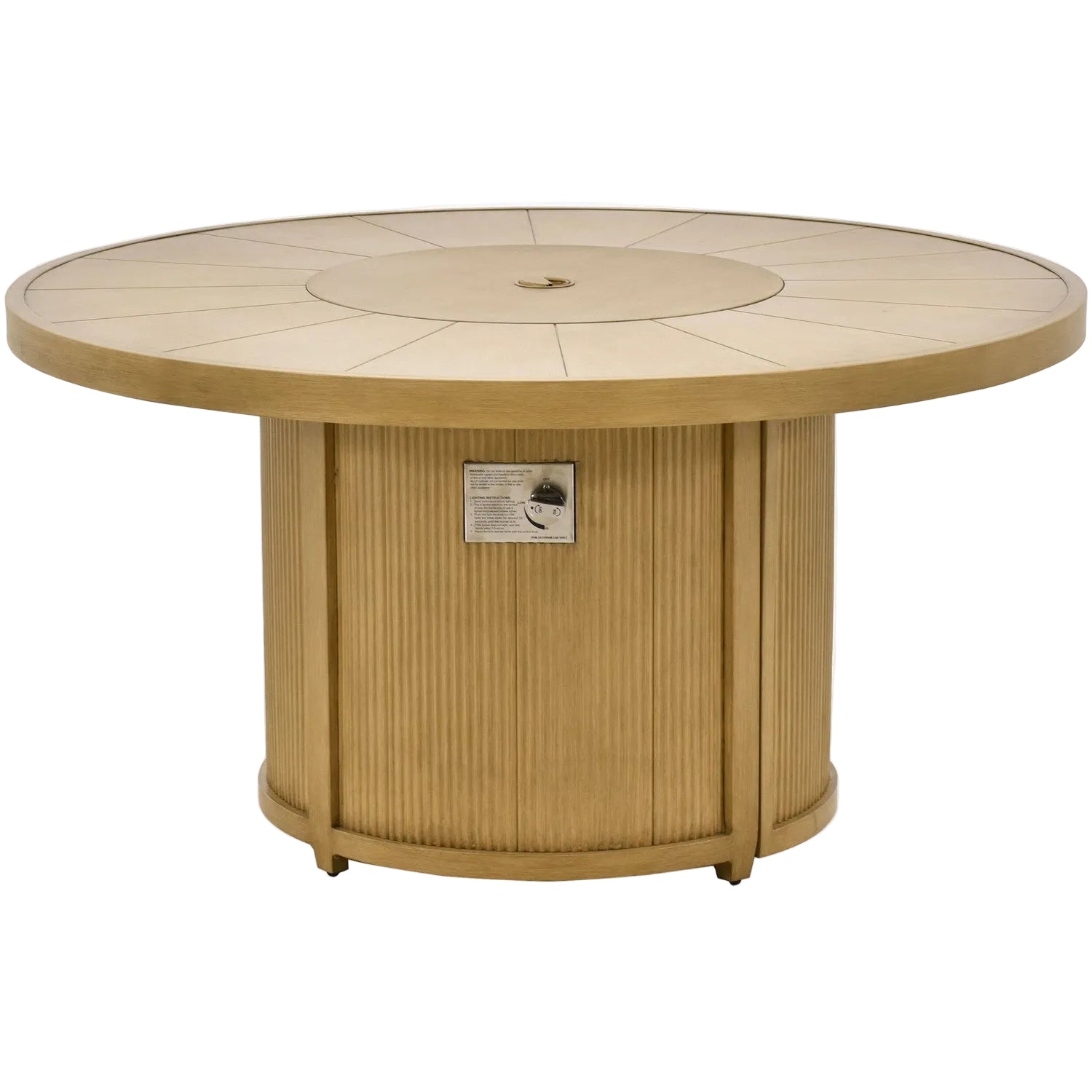 Cape Town Aluminum Fire Table