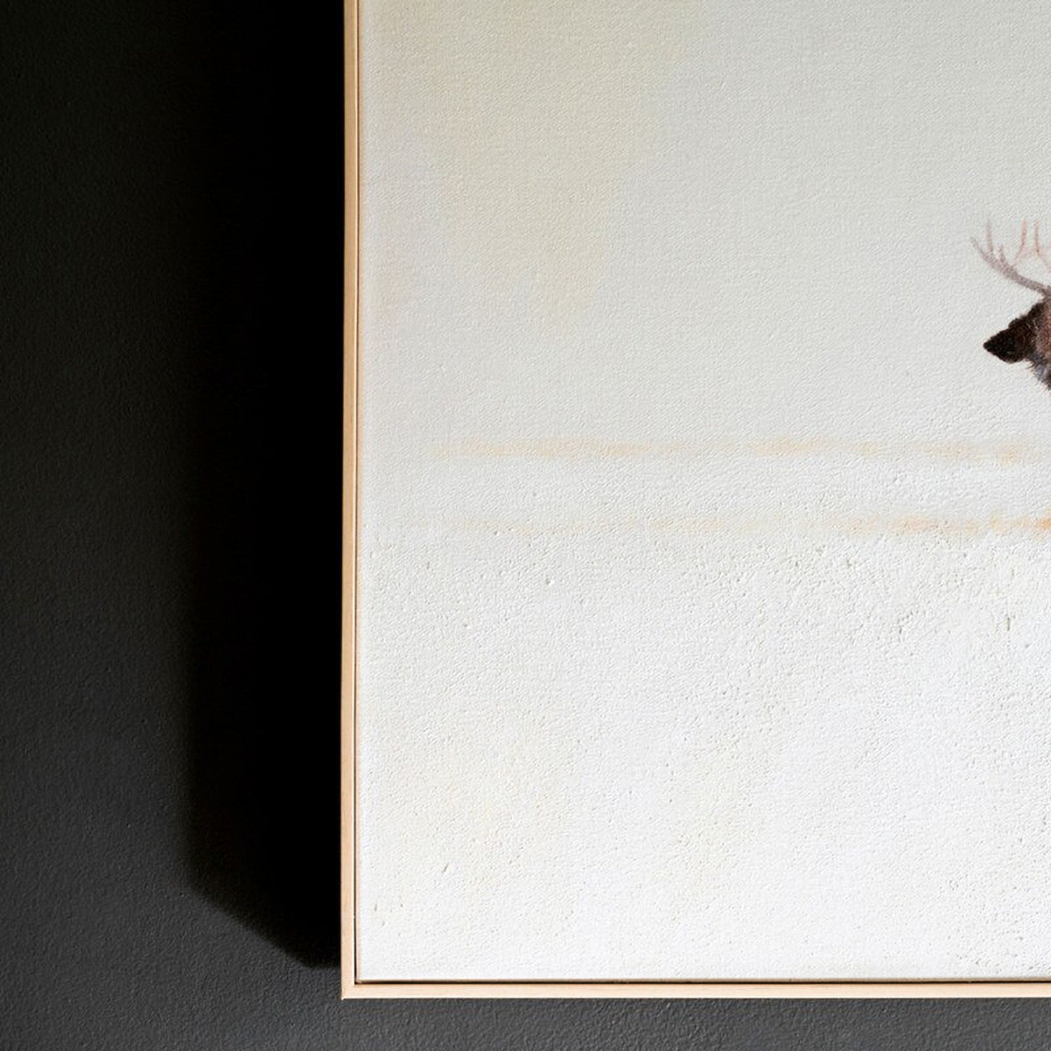 Elk Framed Acrylic Artwork