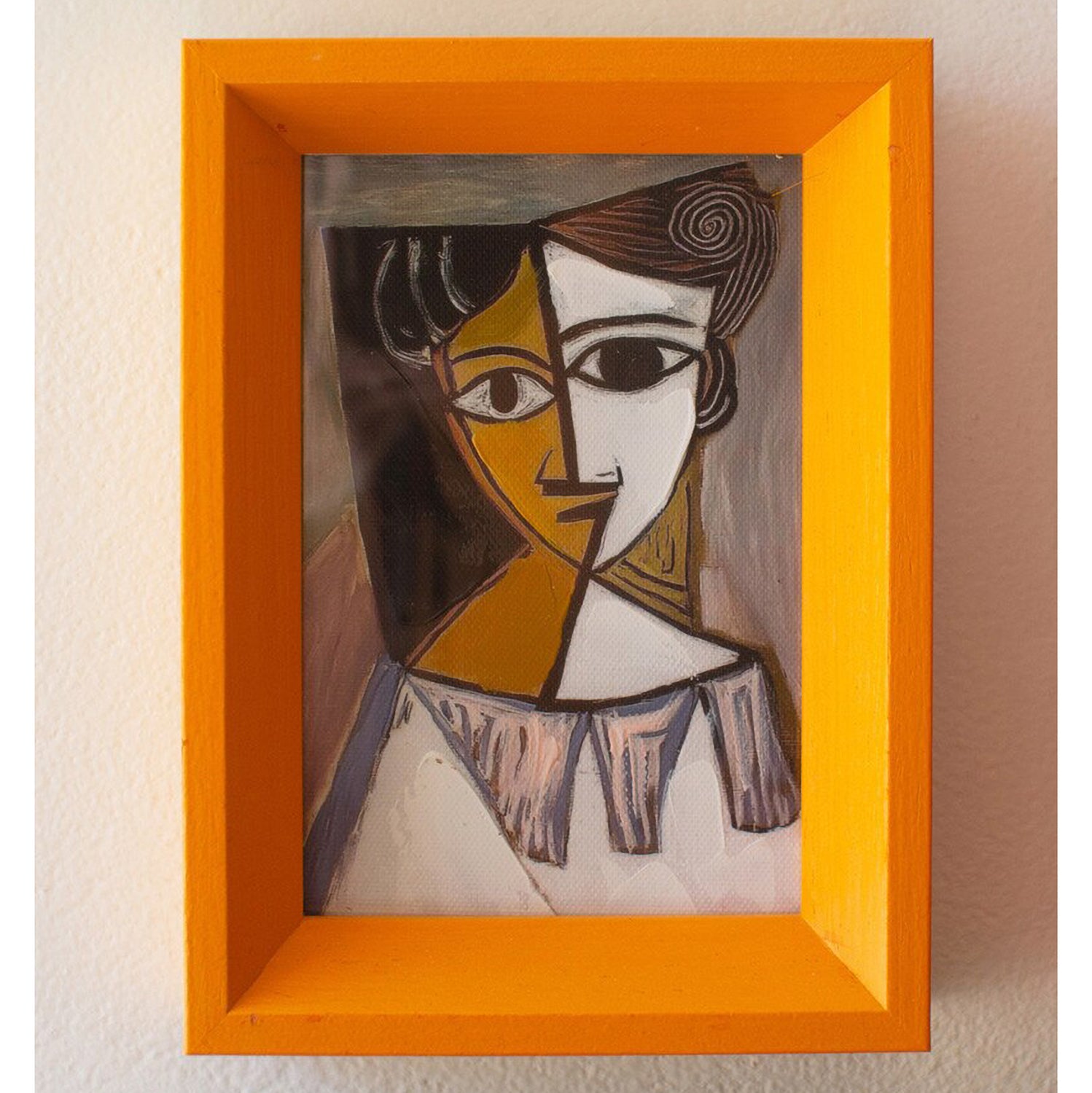 Cubist Painting Set of 4
