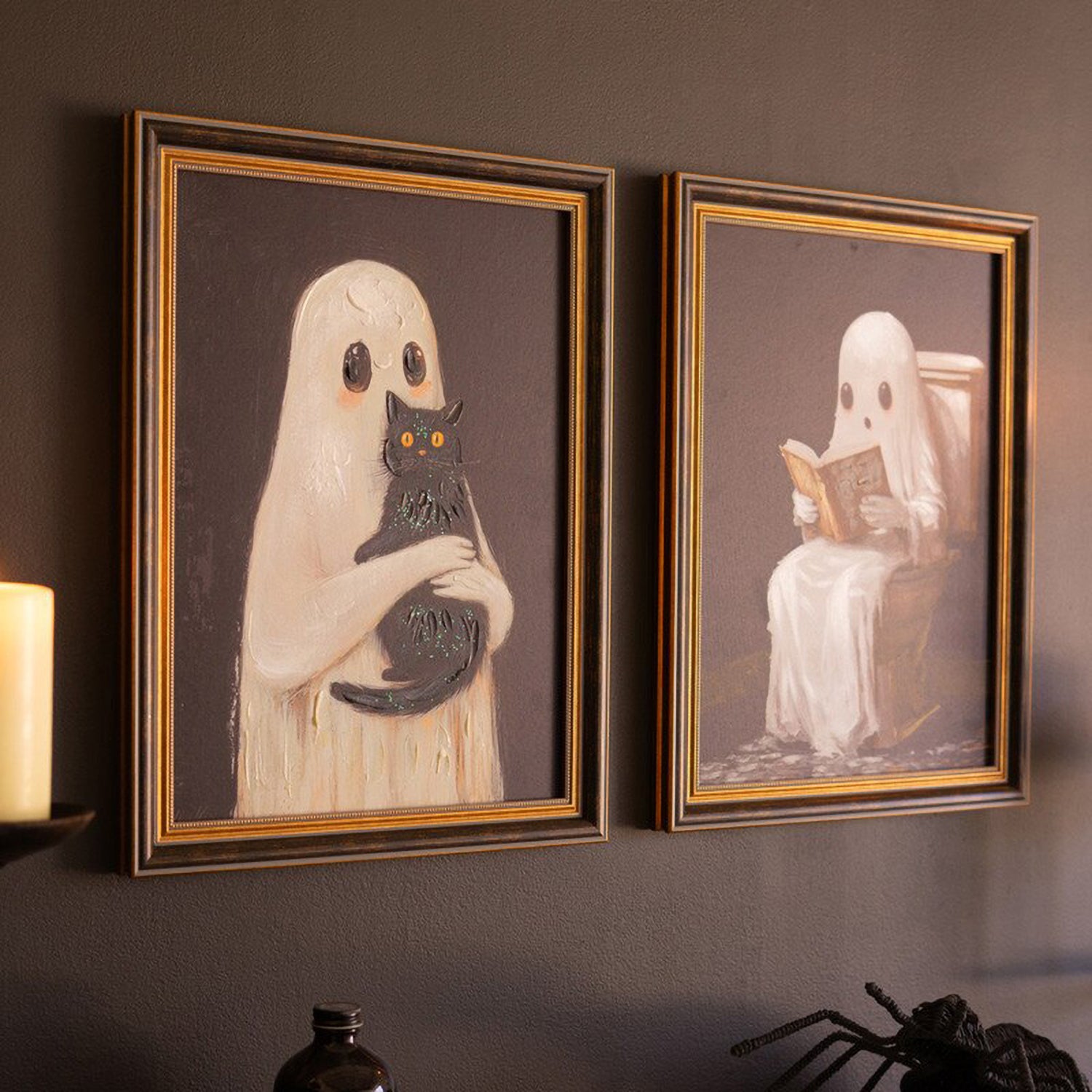 Halloween Ghost Painting Set of 2