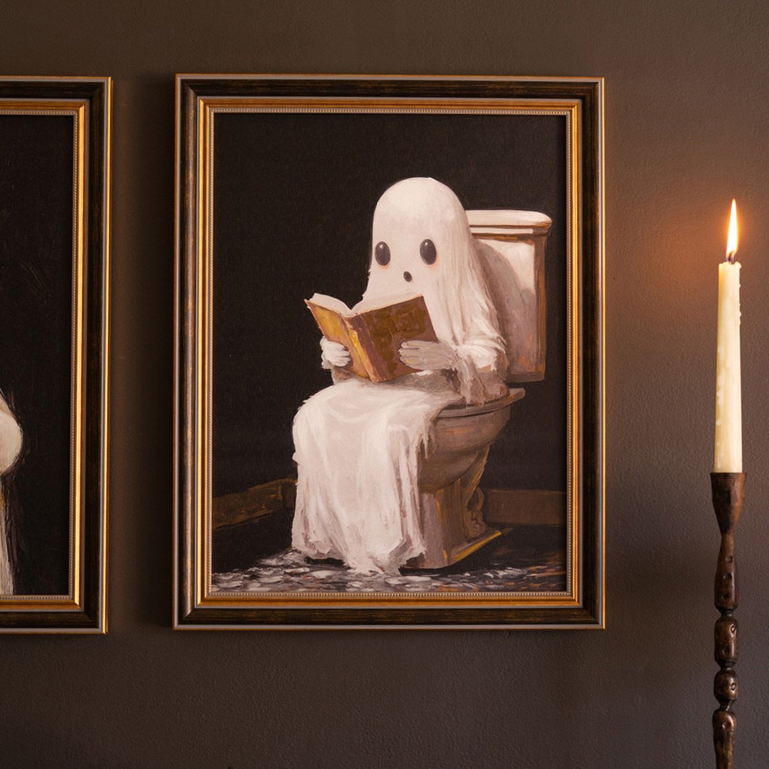 Halloween Ghost Painting Set of 2