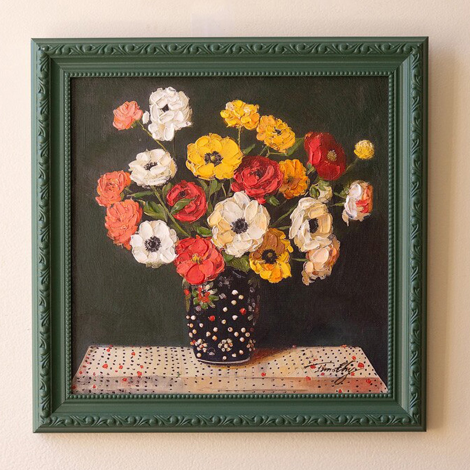 Floral Bouquet Still Life Artwork