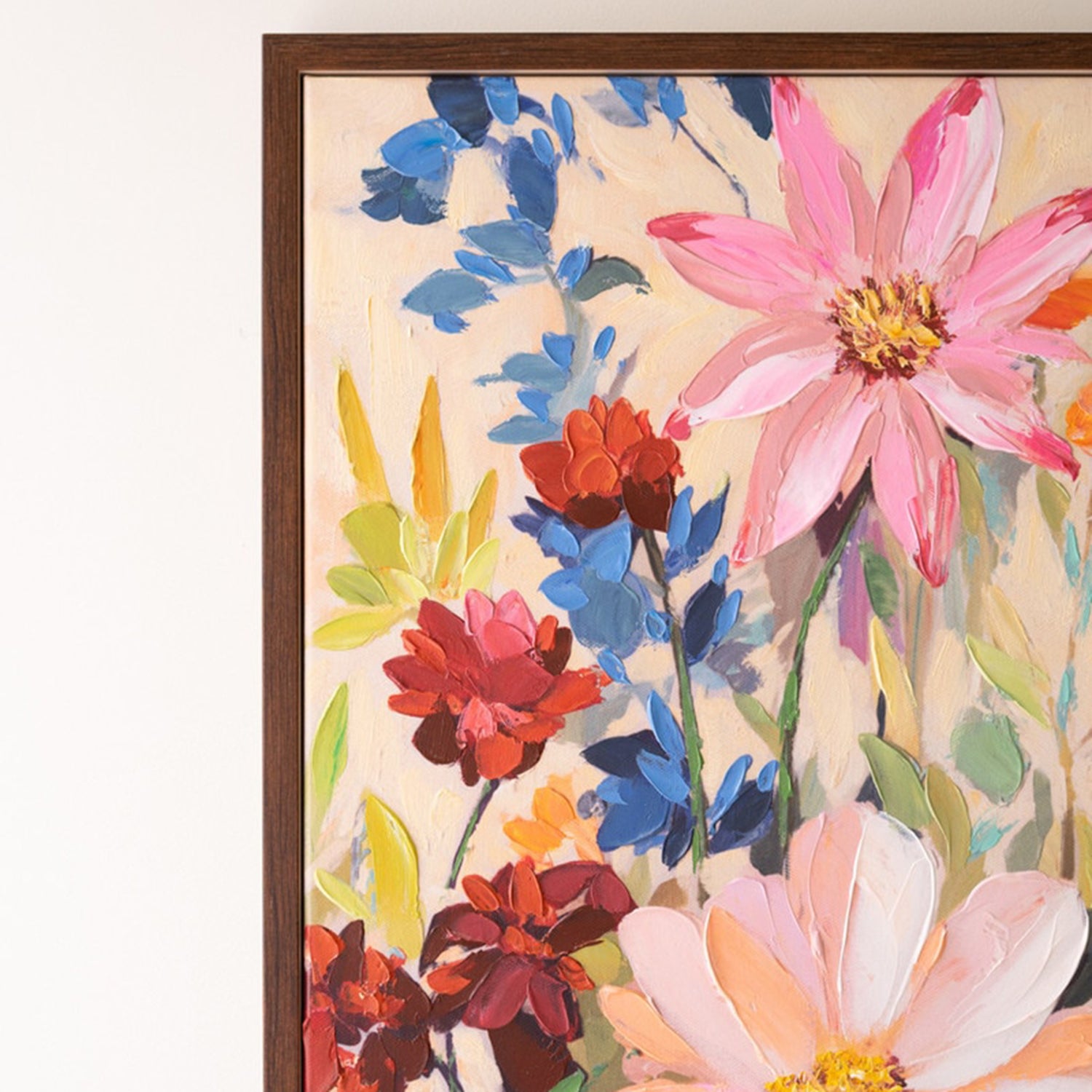 Wild Flowers Framed Painting