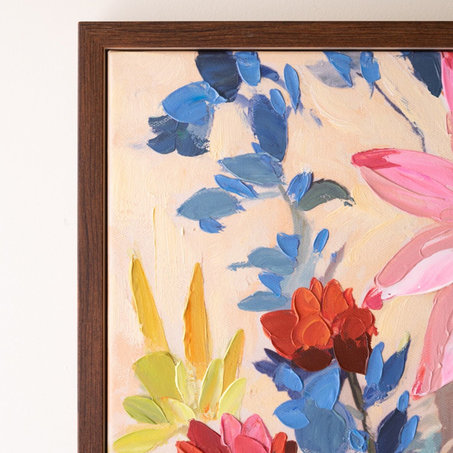 Wild Flowers Framed Painting