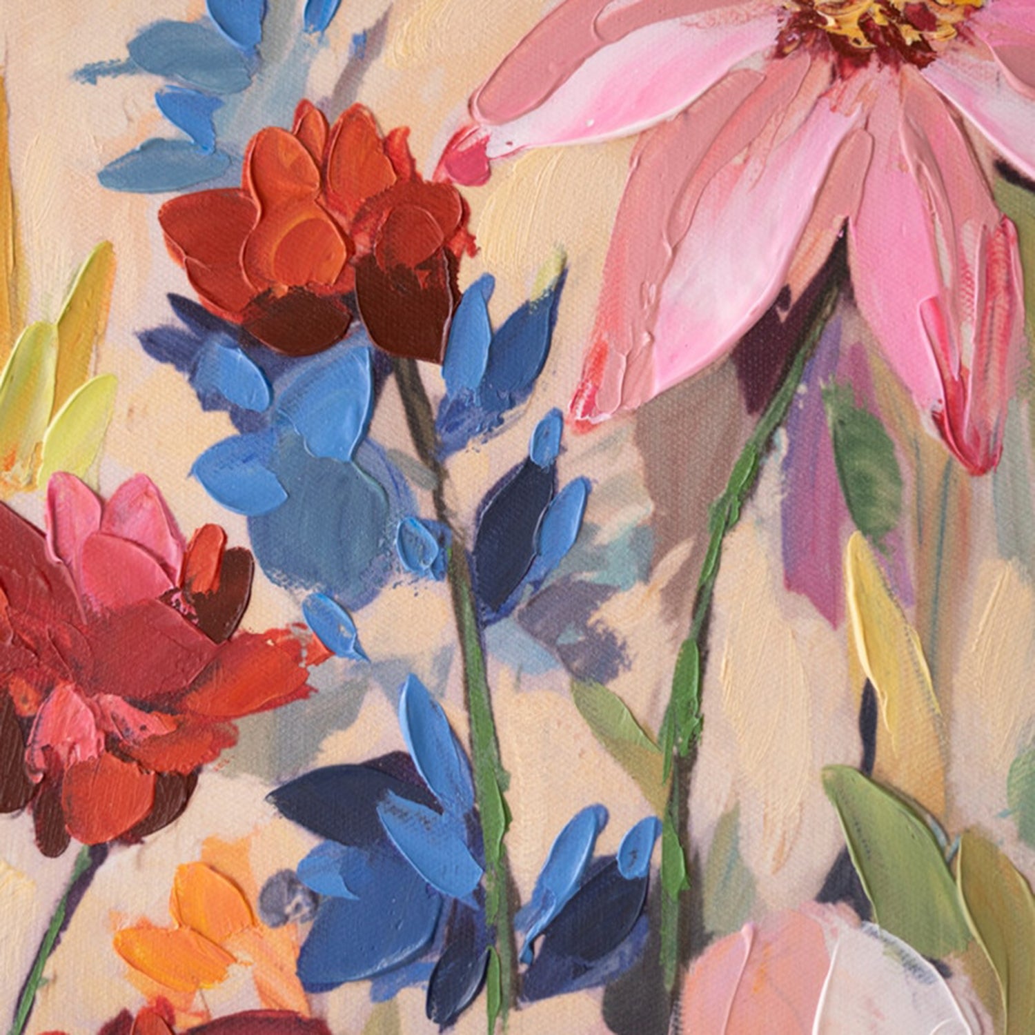 Wild Flowers Framed Painting