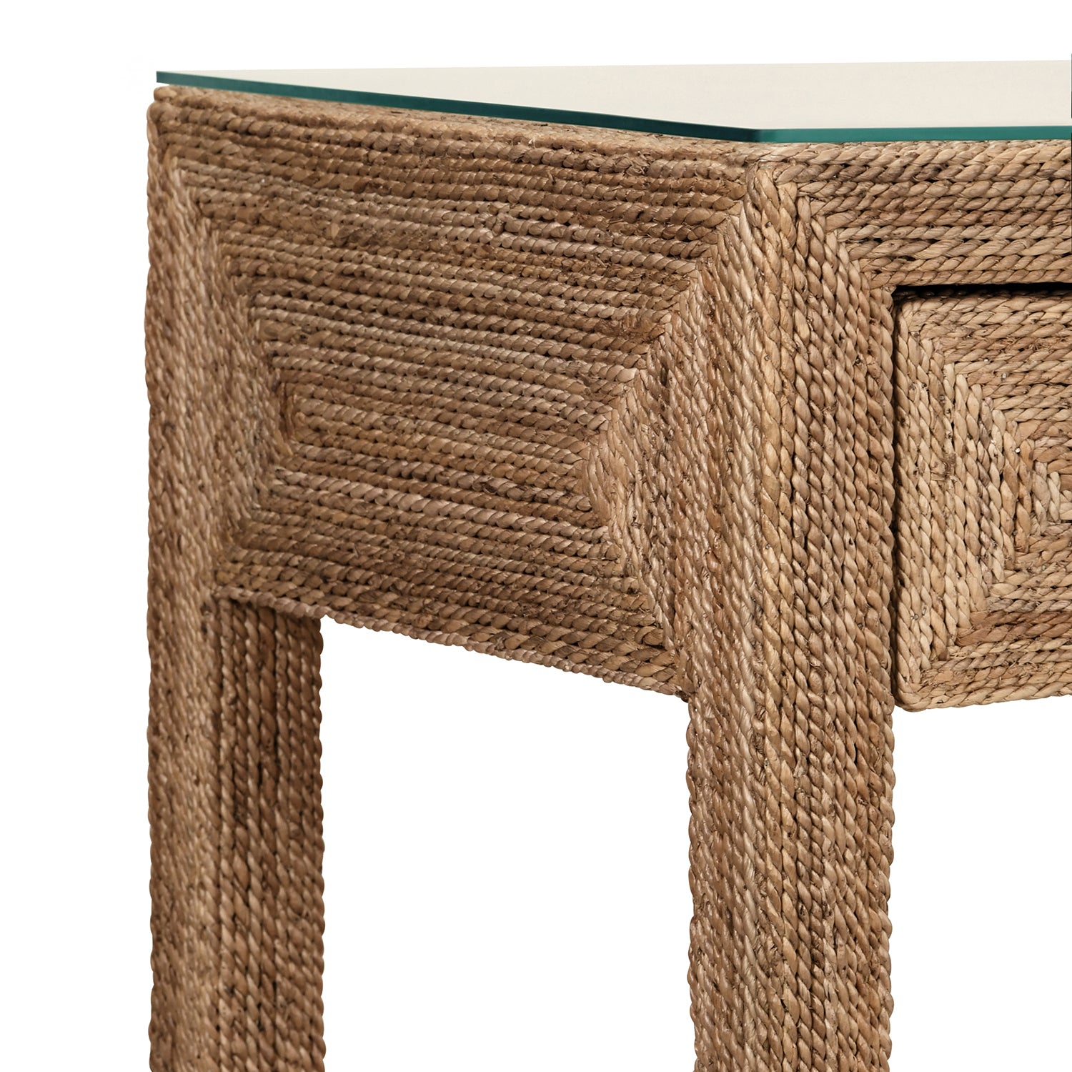 Worlds Away Cassie 3 Drawer Console Table