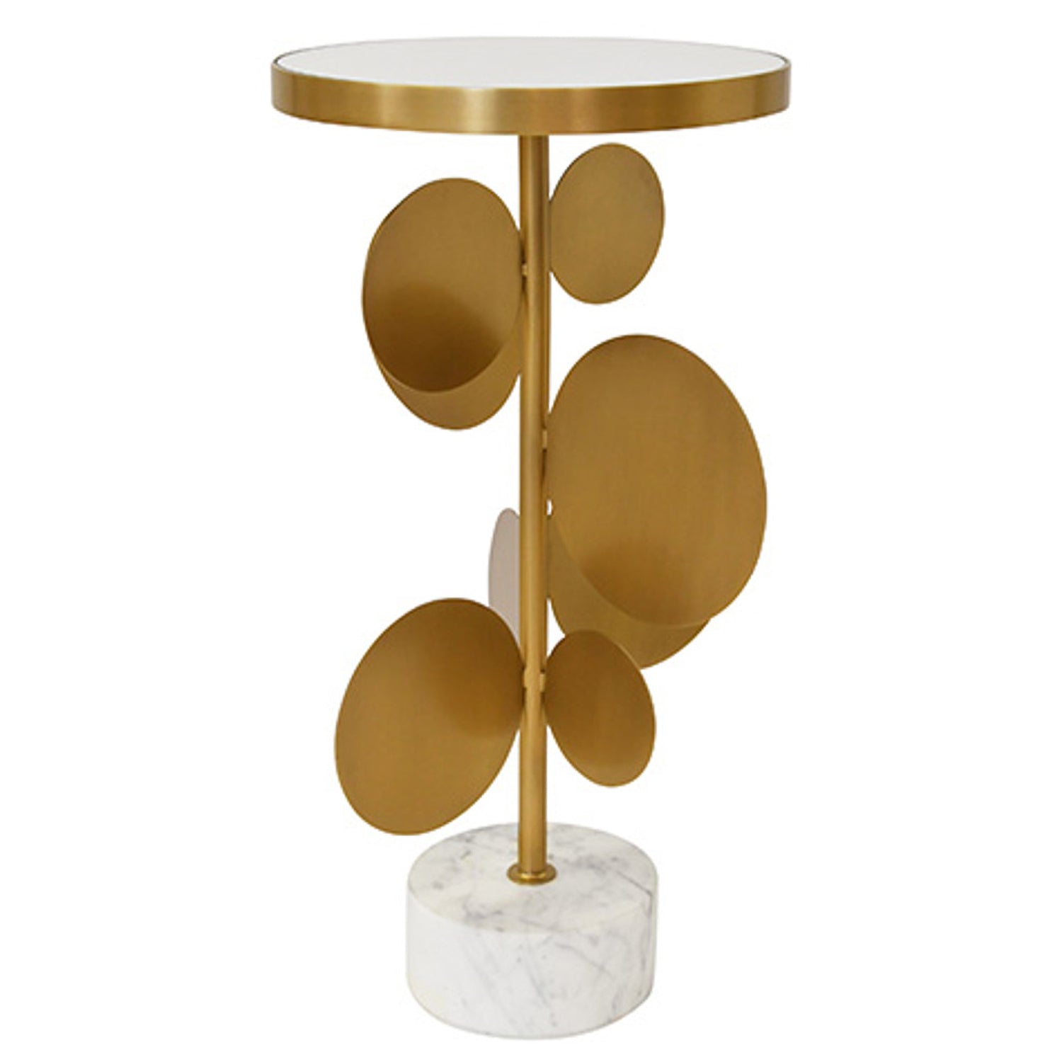 Worlds Away Cassius Side Table