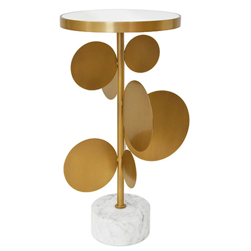 Worlds Away Cassius Side Table