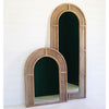 Arched Rattan Wall Mirror