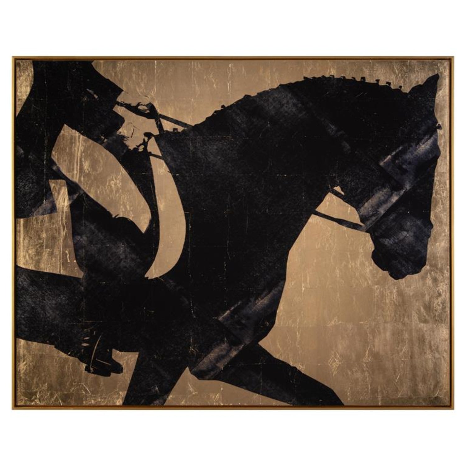 John Richard Carol Benson-Cobb Exhibition in Blue Framed Art