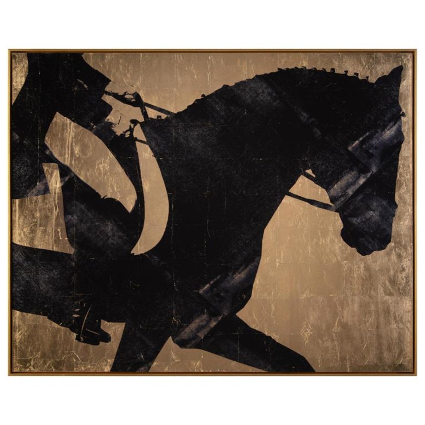 John Richard Carol Benson-Cobb Exhibition in Blue Framed Art