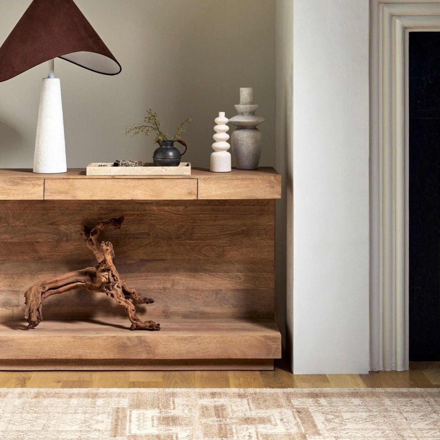 Coburn Mango Wood Console Table