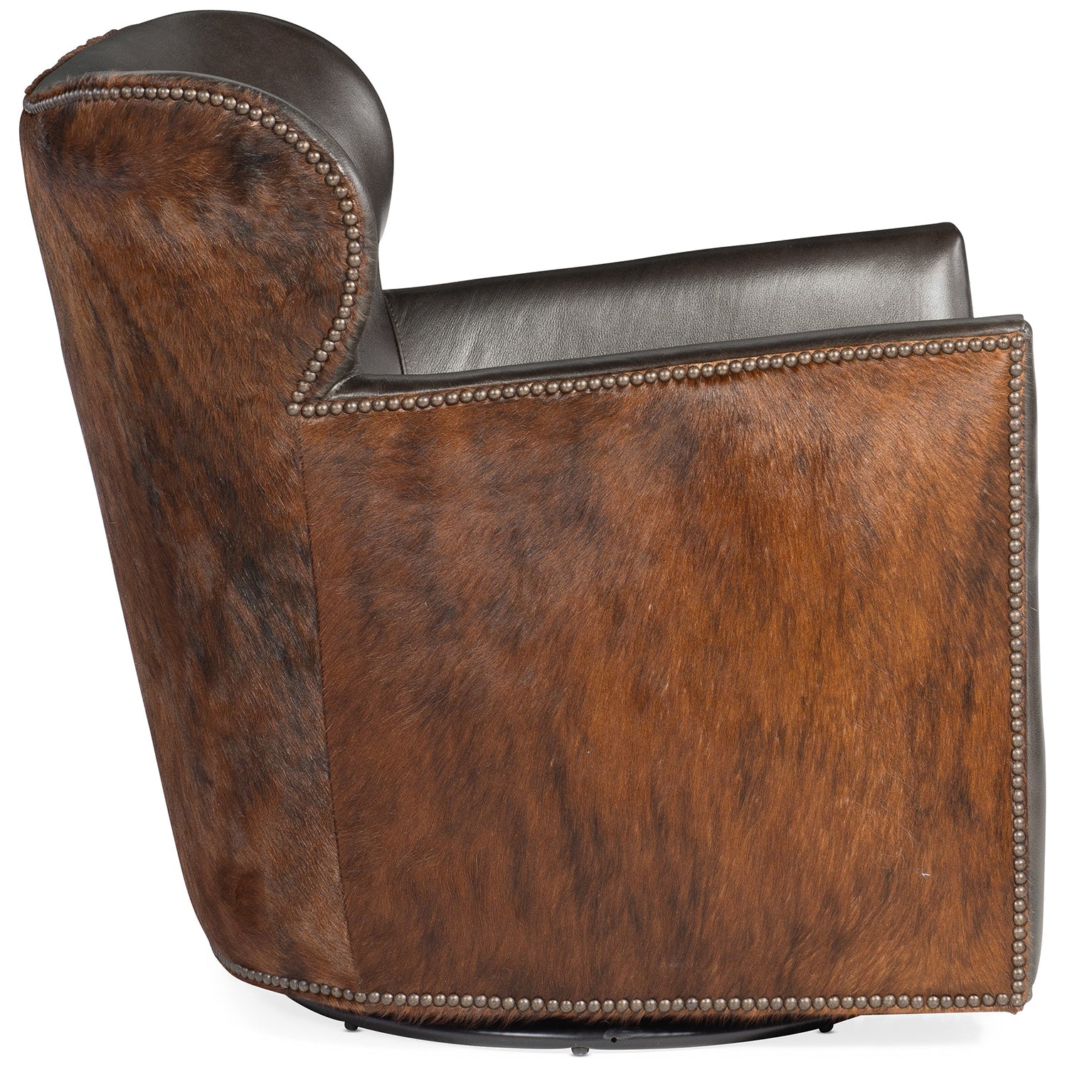 Hooker Furniture Kato Leather Swivel Chair