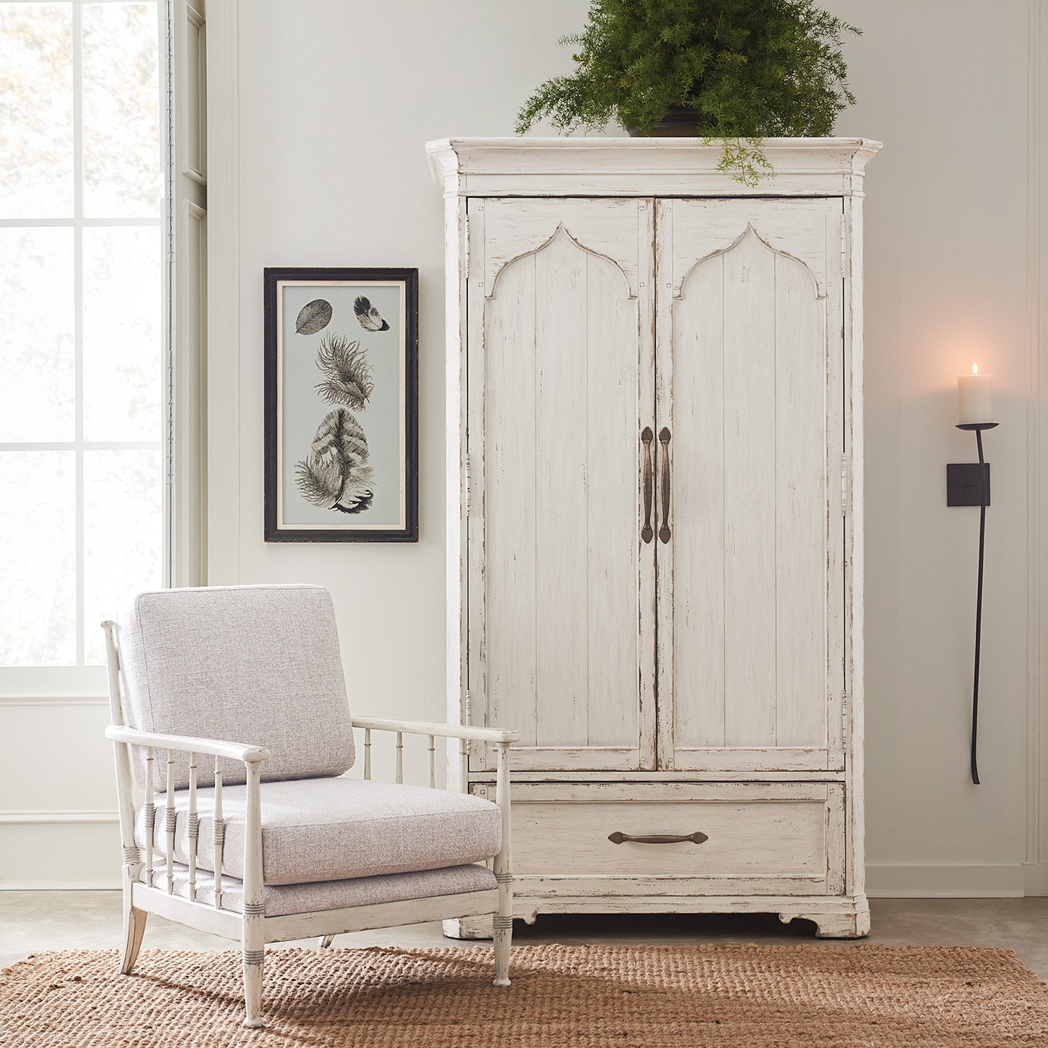 Hooker Furniture Prairie Upholstered Chair