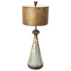Rustic Metal Round Table Lamp