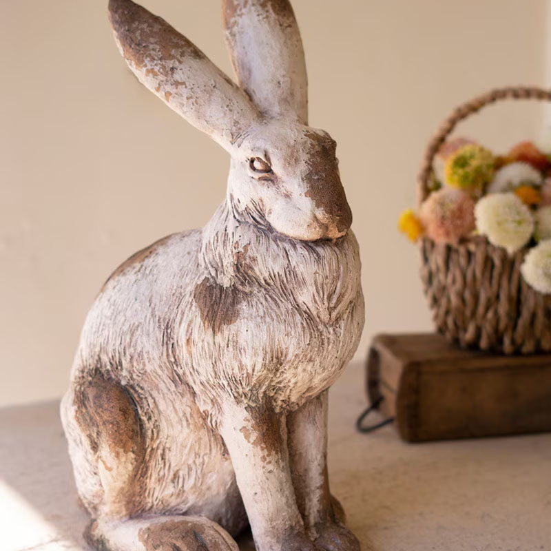 Faux Concrete Rabbit
