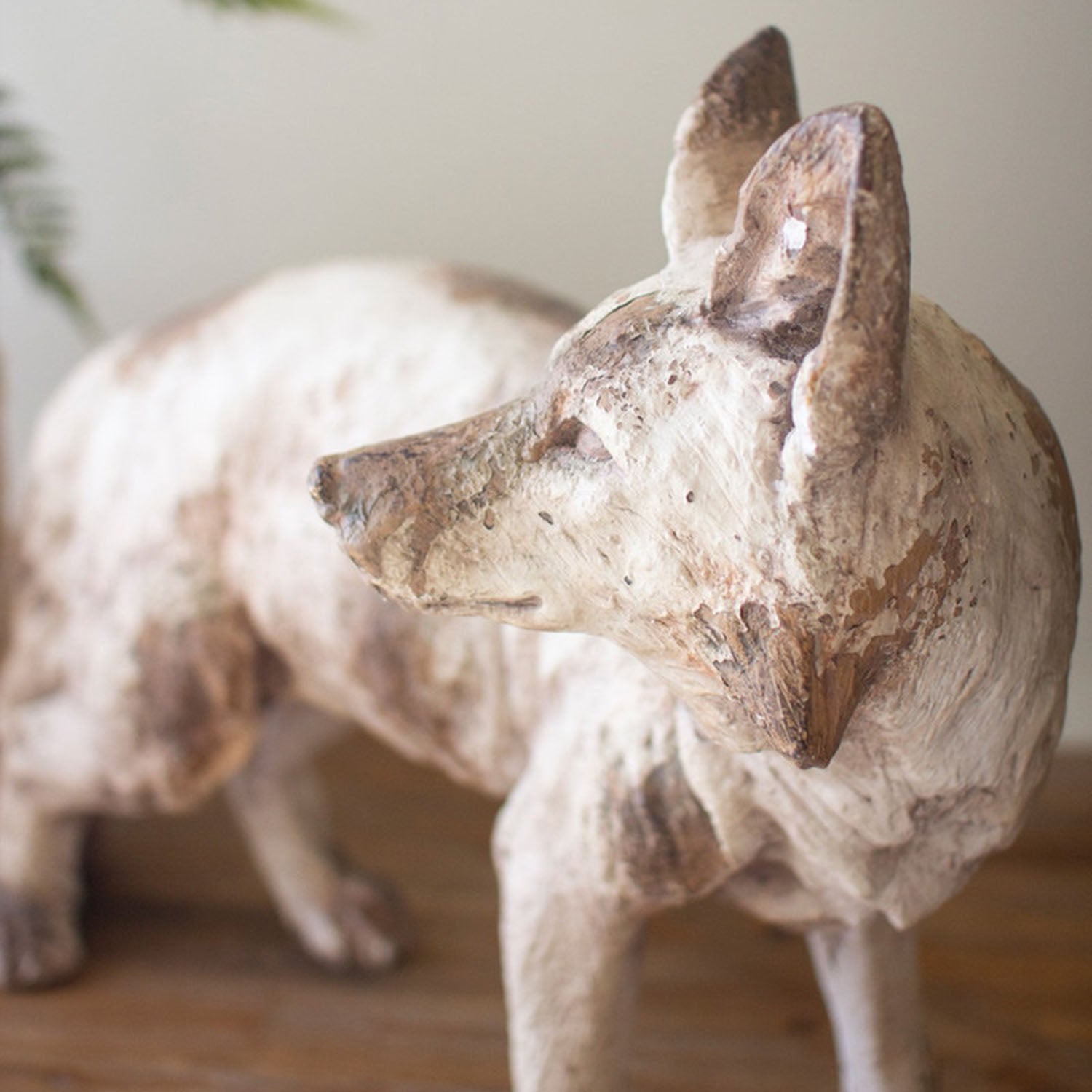 Faux Concrete Fox