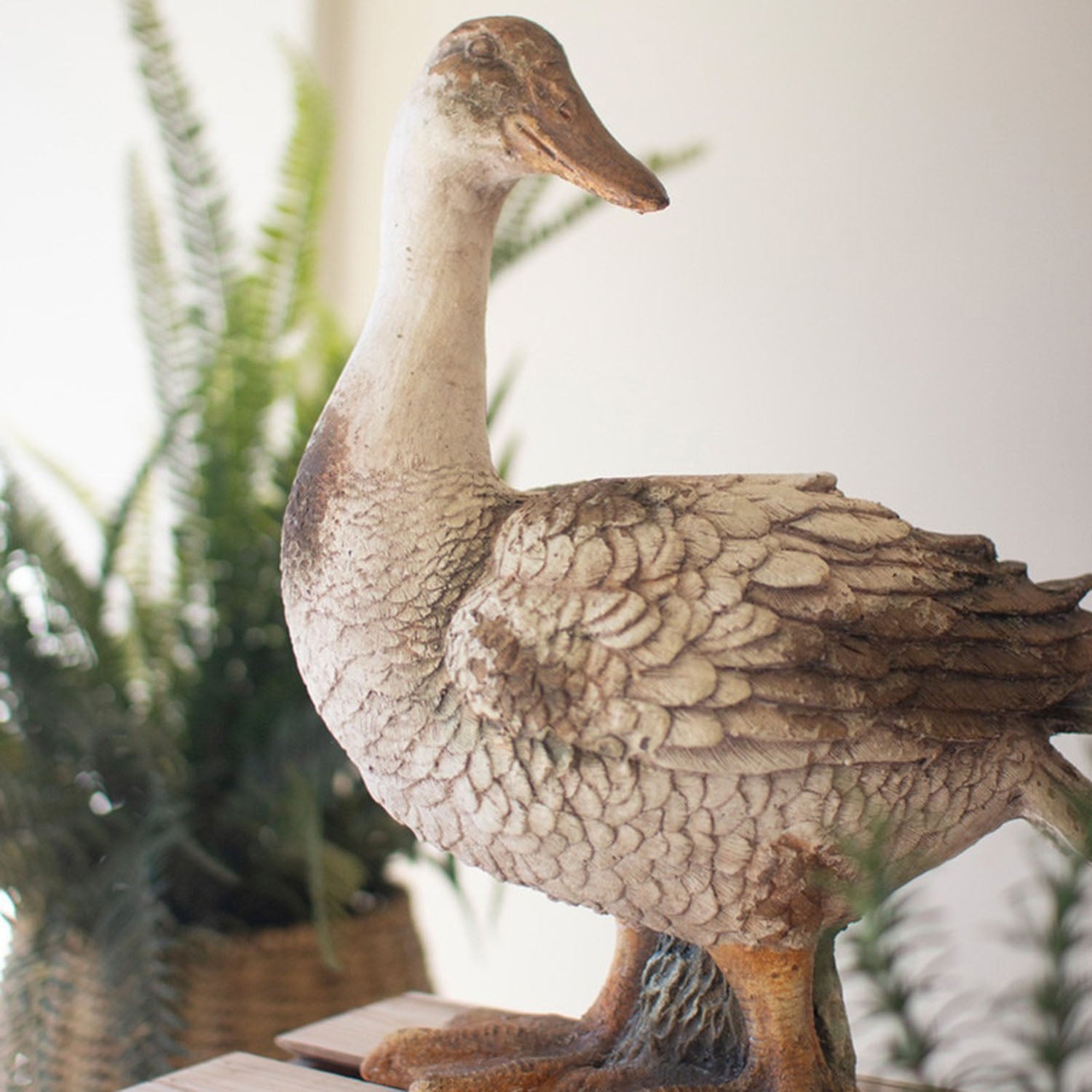 Faux Concrete Duck