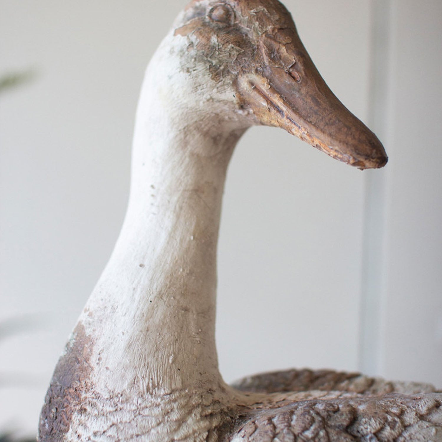 Faux Concrete Duck