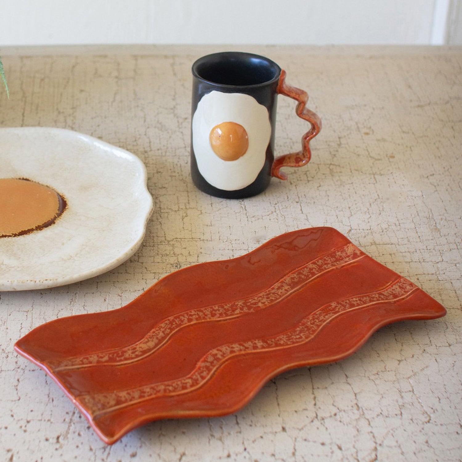 Bacon Platter Set of 4