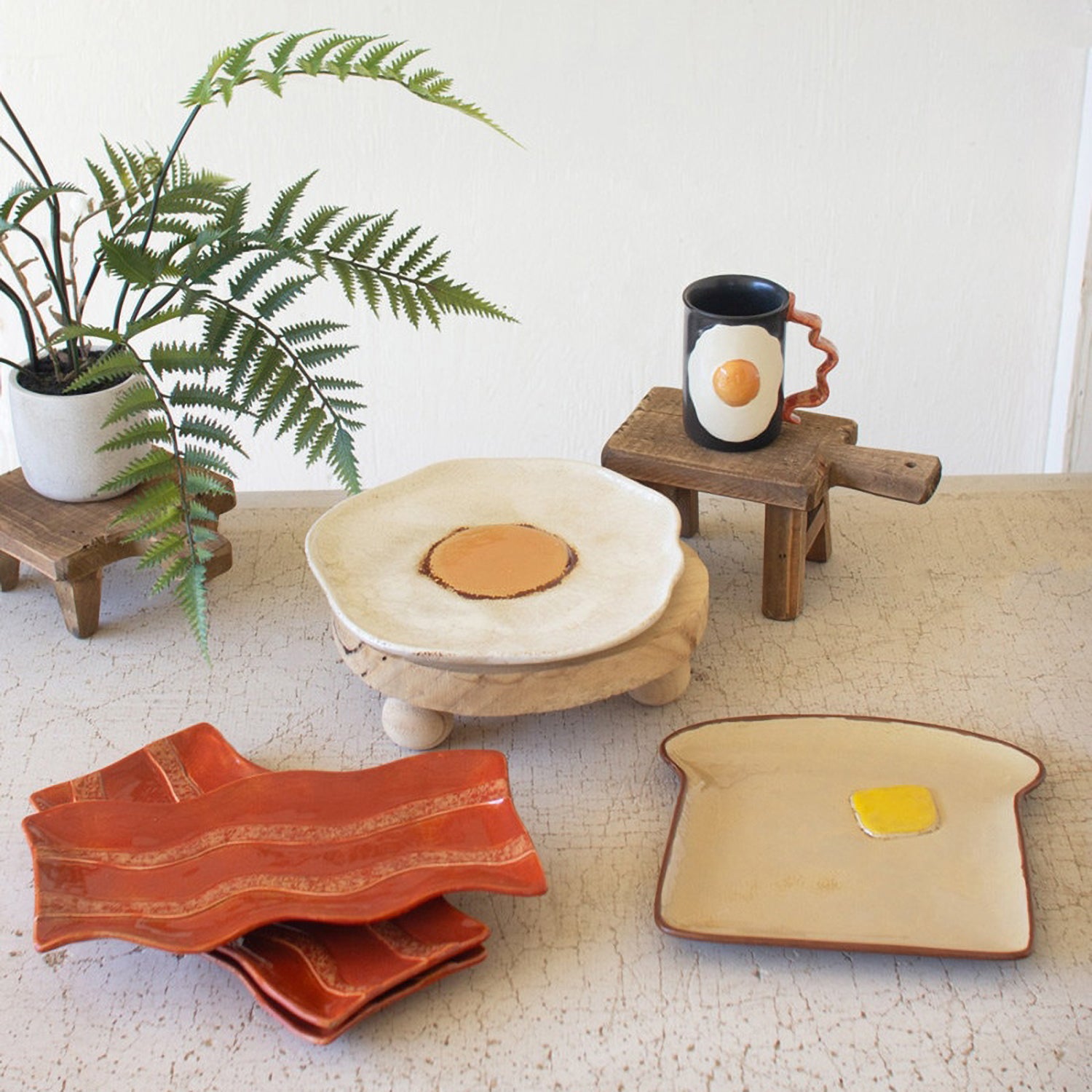 Toast Platter Set of 4