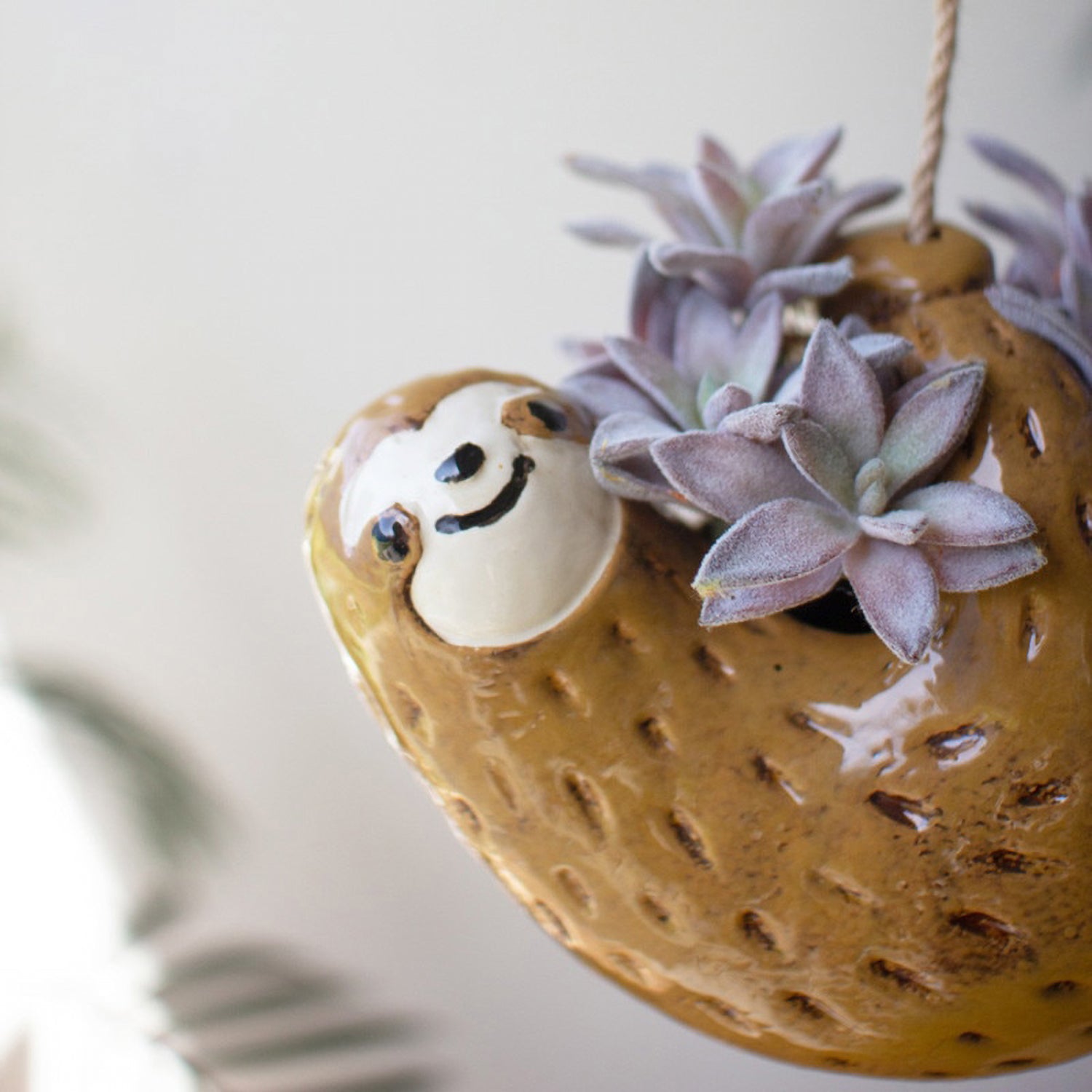 Hanging Sloth Planter