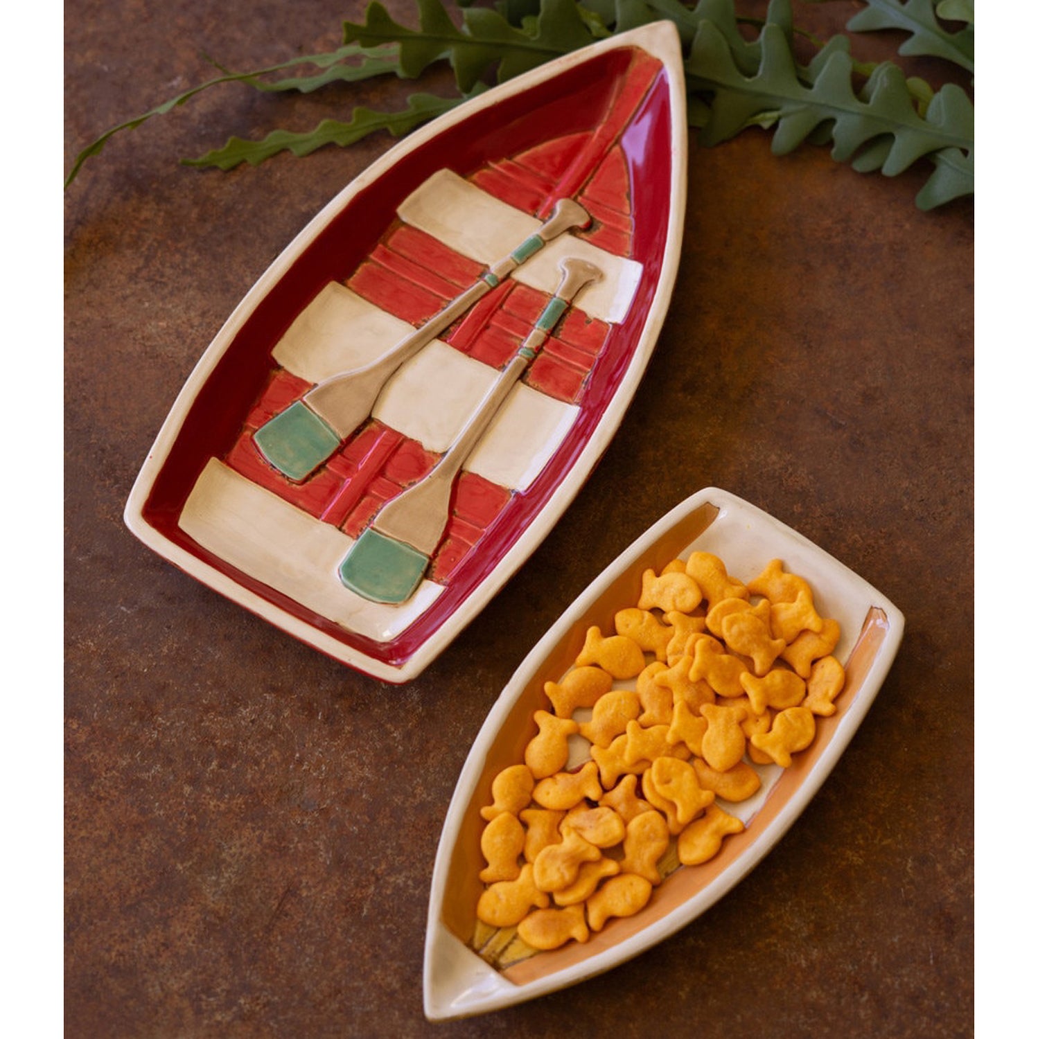 Boat Platter Set of 2