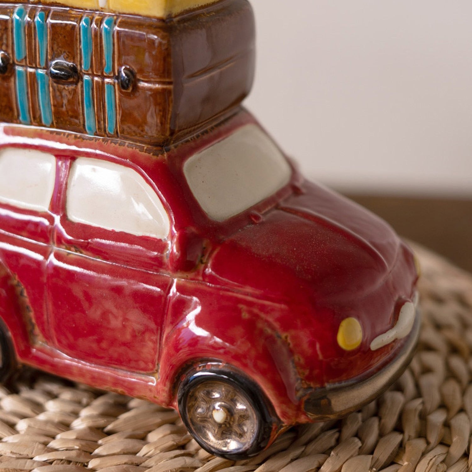 Car with Luggage Planter