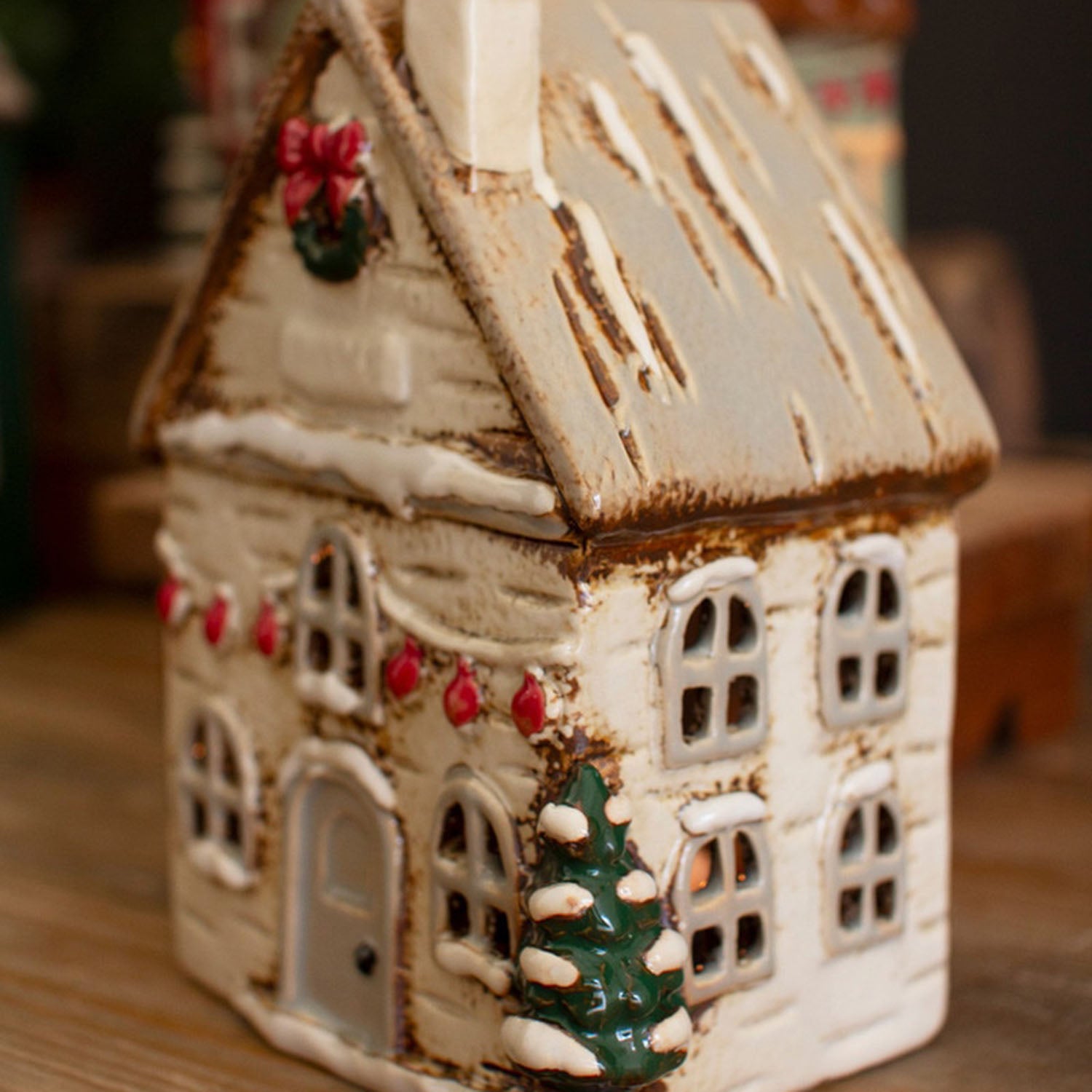 Christmas Village Set of 4