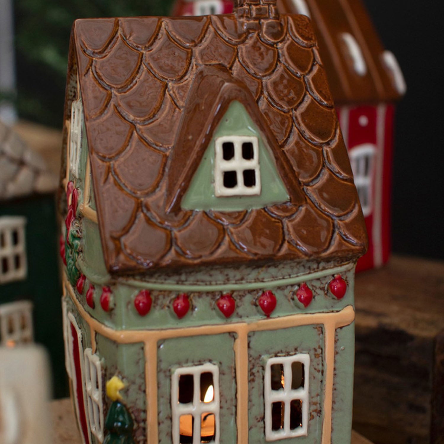 Christmas Village Set of 4