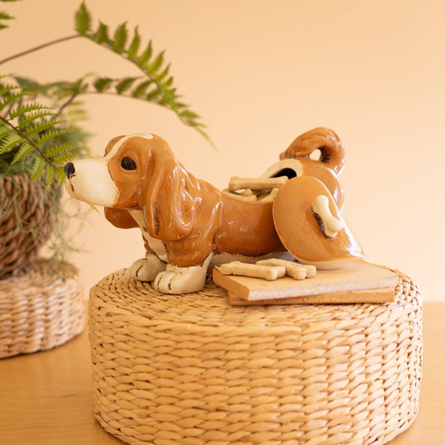 Basset Hound Canister