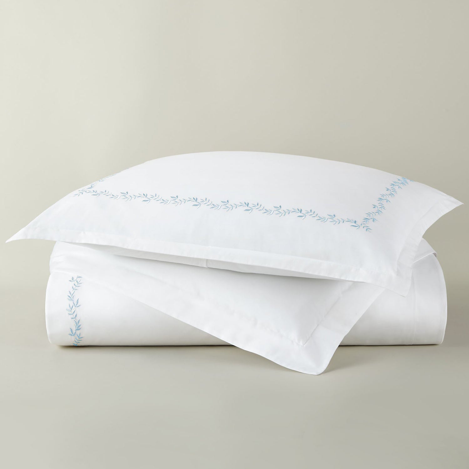 Peacock Alley Ivy Classic Embroidered Duvet Set