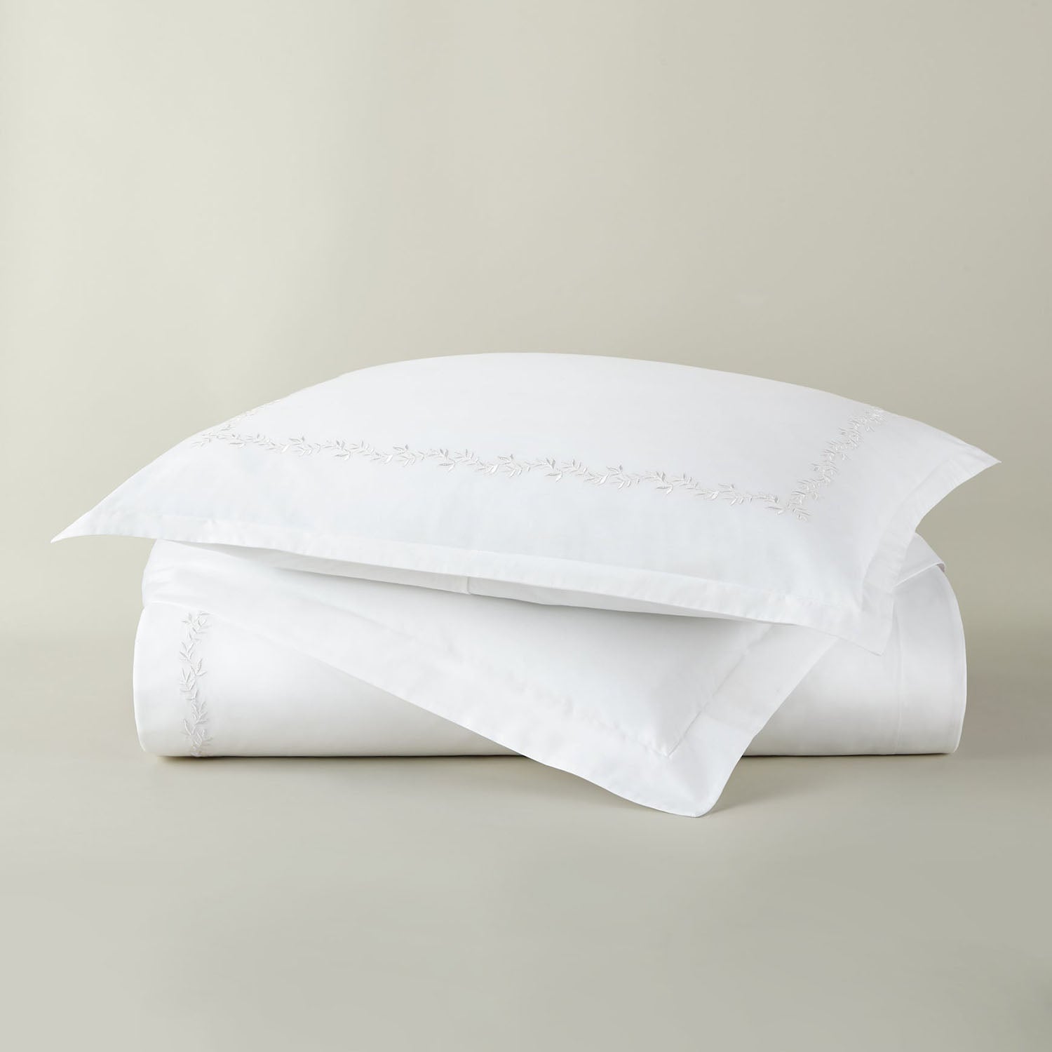 Peacock Alley Ivy Classic Embroidered Duvet Set