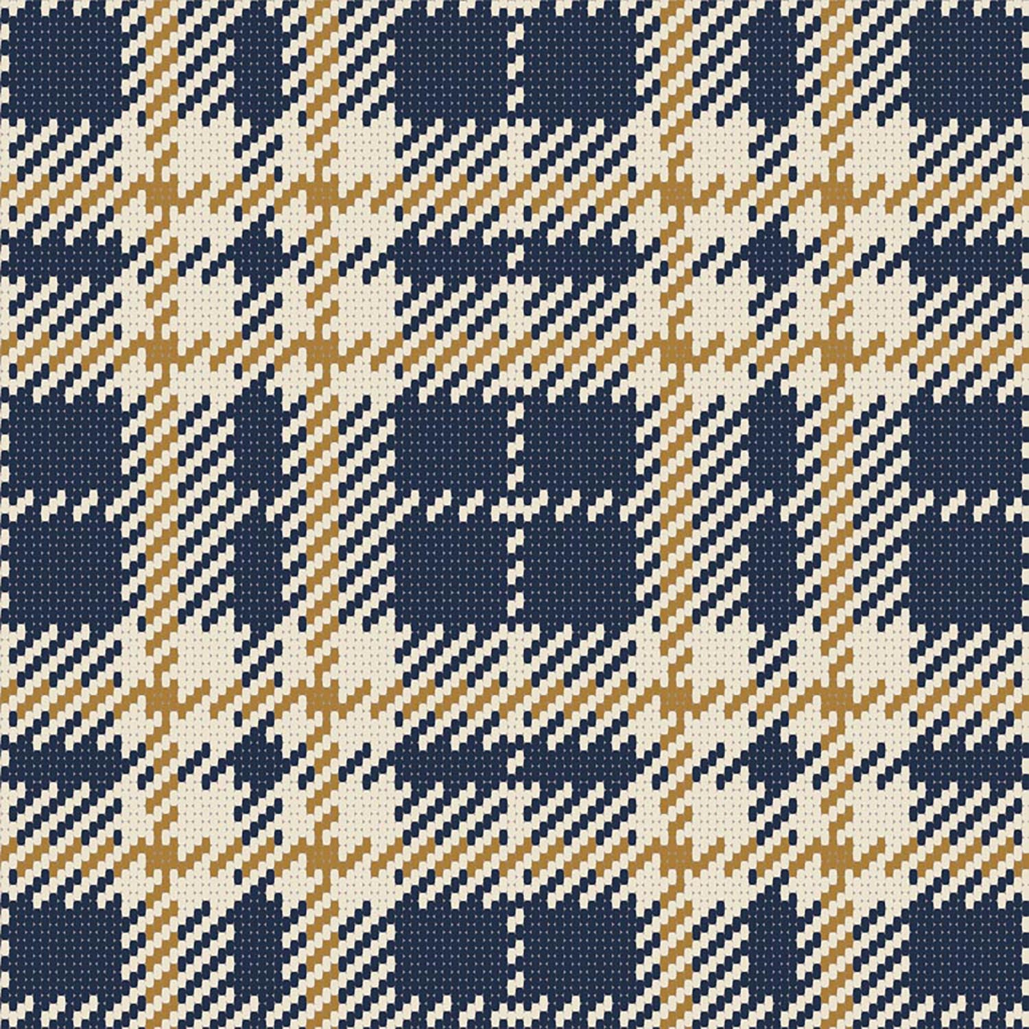 Mitchell Black Clark Plaid Wallpaper