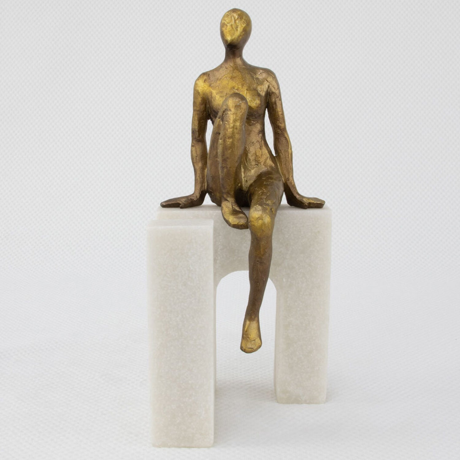 Seating Woman Sculpture