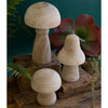 Wooden Mushroom Figurine Set of 3
