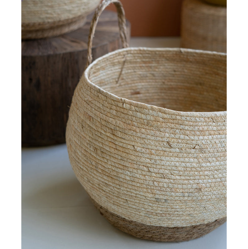 Woven Rope Basket Set of 2