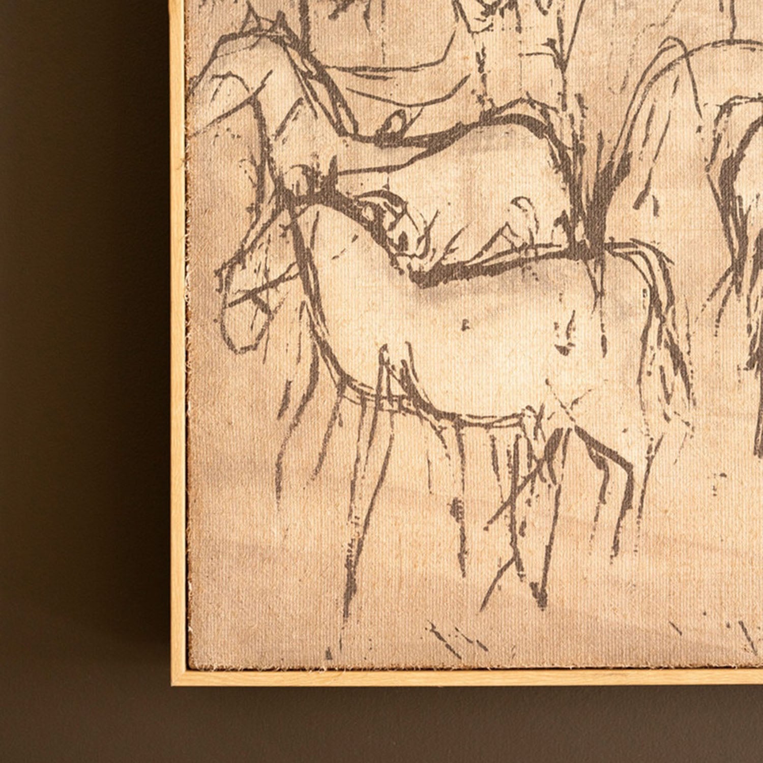 1000 Horses Framed Artwork