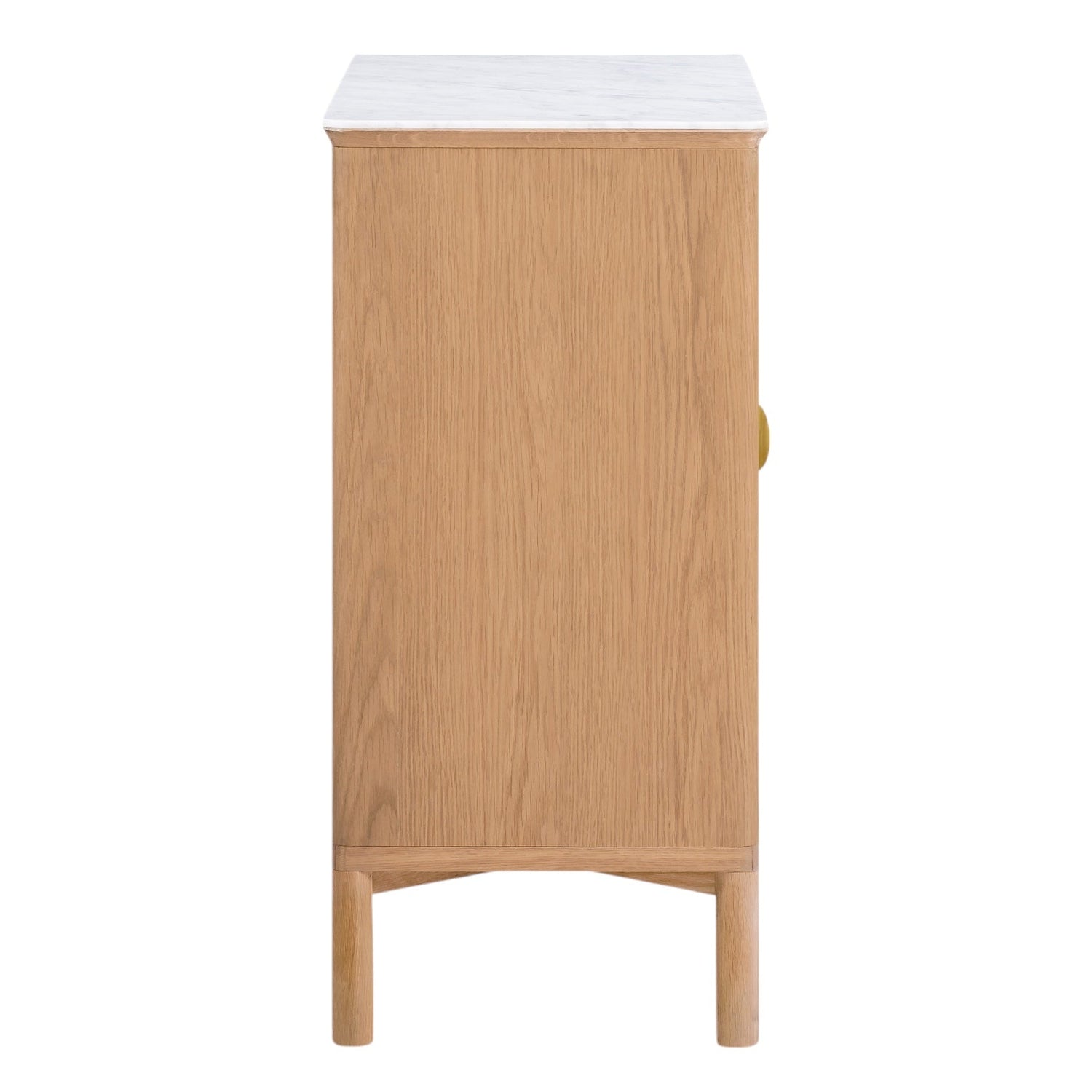 Co. House Designs Olive Reeded Natural Cabinet