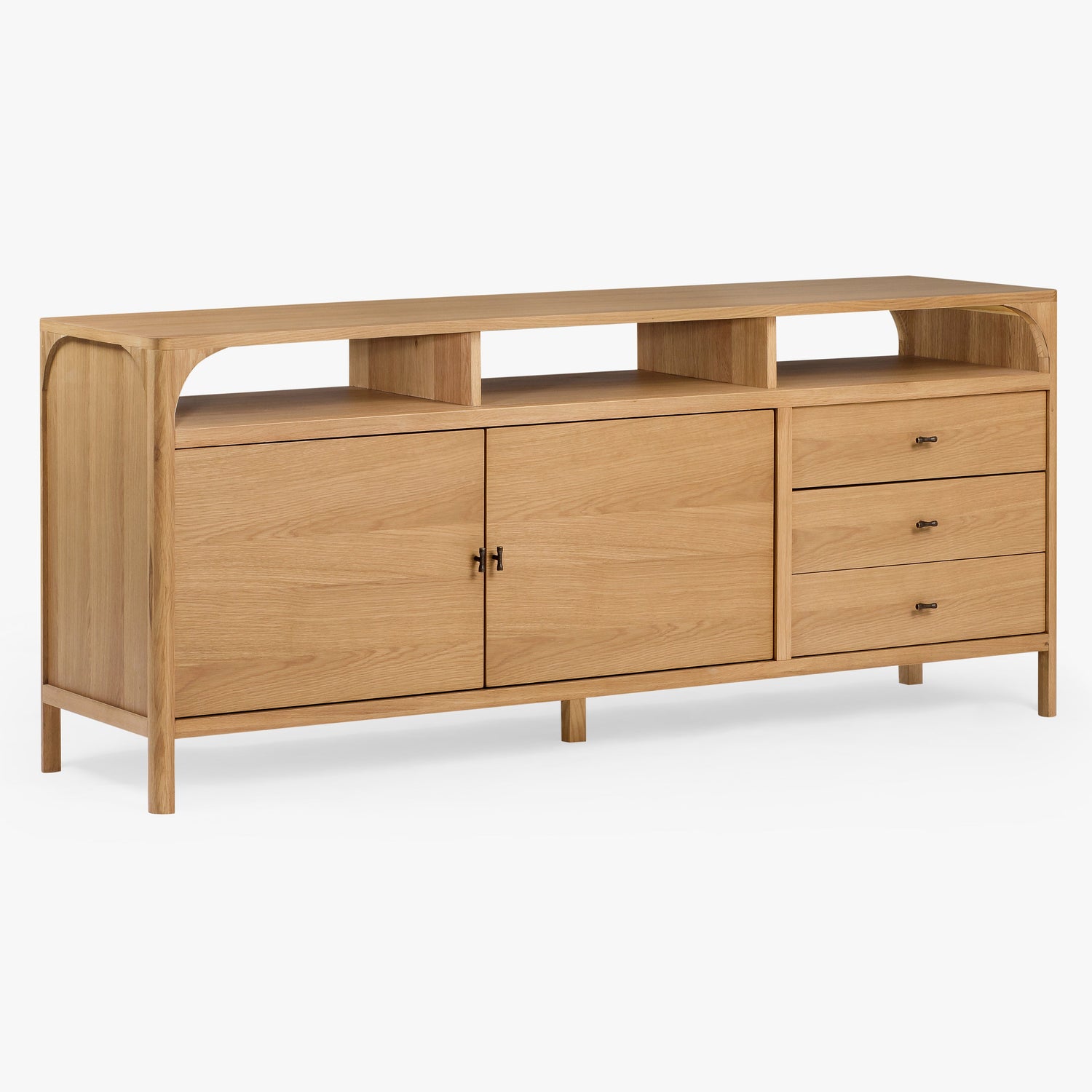 Co. House Designs Cali Oak Natural Sideboard