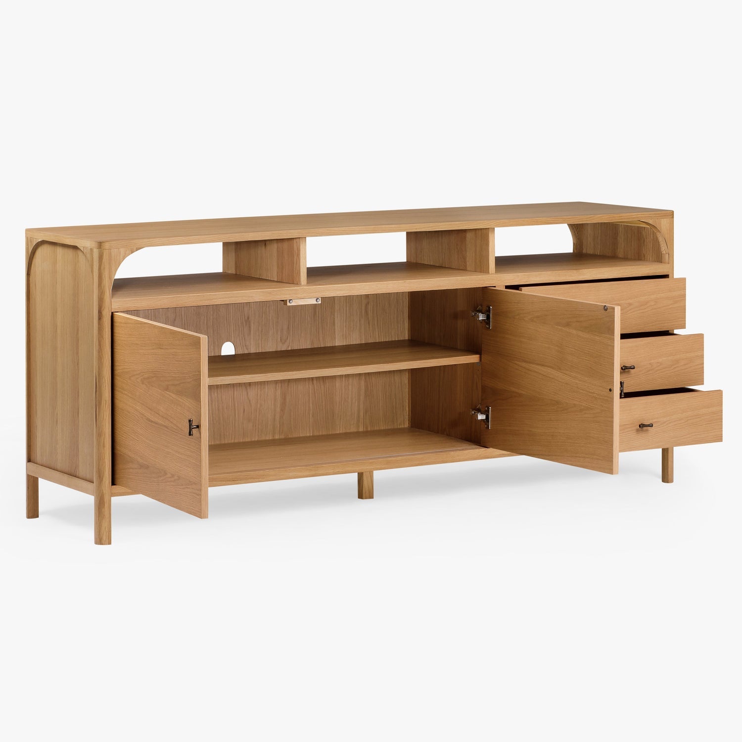 Co. House Designs Cali Oak Natural Sideboard
